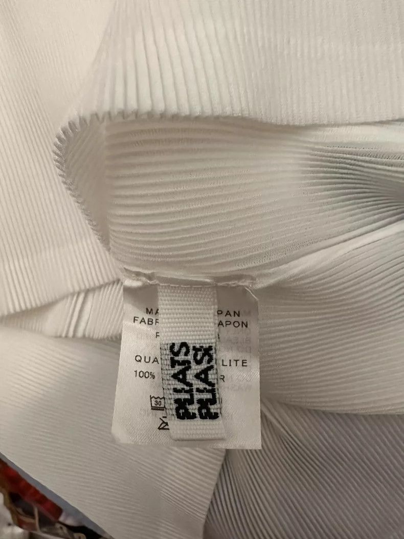 Issey Miyake issey miyake white T-shirt Size US L / EU 52-54 / 3 - 3 Thumbnail