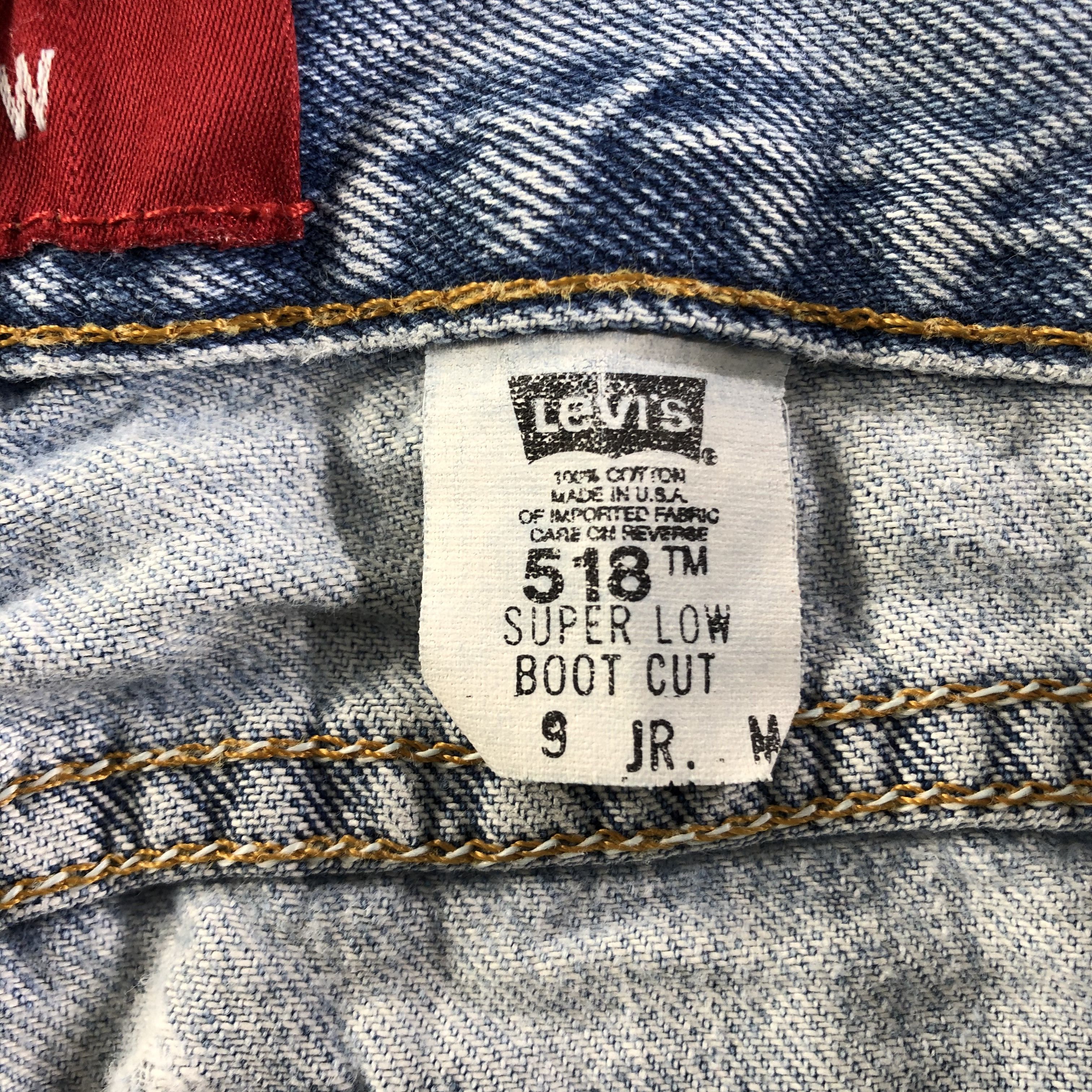Levi's Vintage Light Wash Levis 518 Jeans-J3245 Size US 30 / EU 46 - 12 Thumbnail