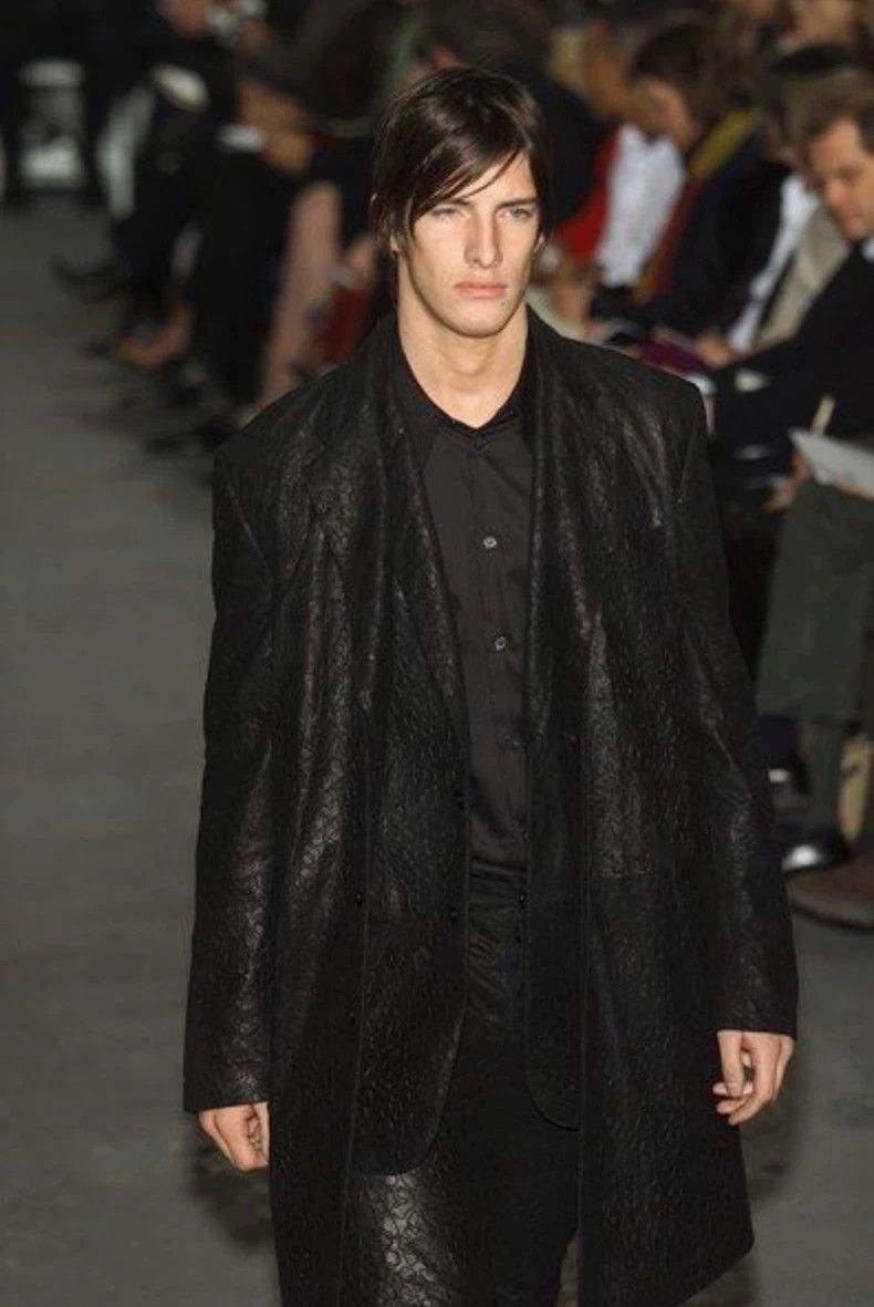 Helmut Lang HELMUT LANG size1 Press the leather suit jacket Size 34R - 8 Thumbnail