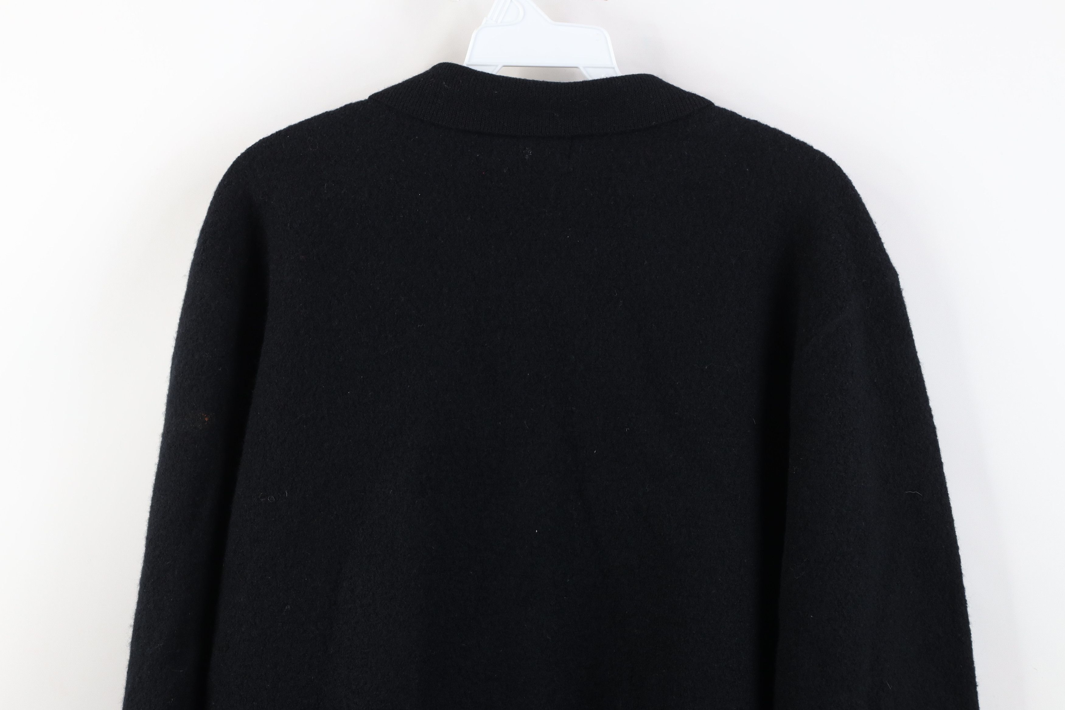 Vintage Vintage 90s Streetwear Full Zip Bomber Jacket Black Japan Size US L / EU 52-54 / 3 - 11 Thumbnail