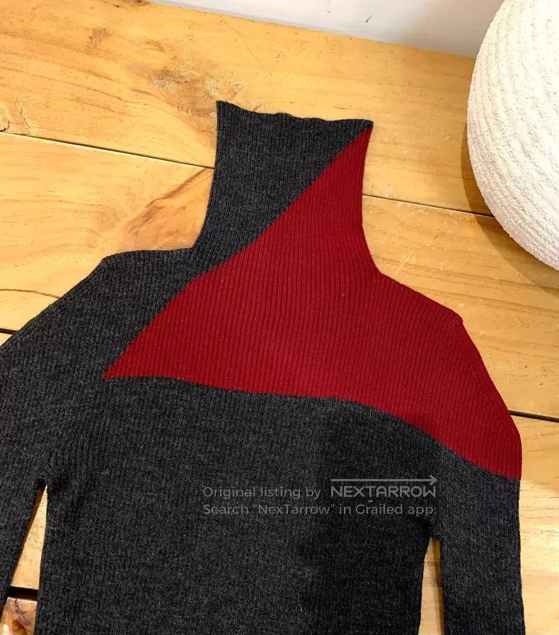 Issey Miyake Issey Miyake Color-blocked sweater Size M / US 6-8 / IT 42-44 - 2 Thumbnail