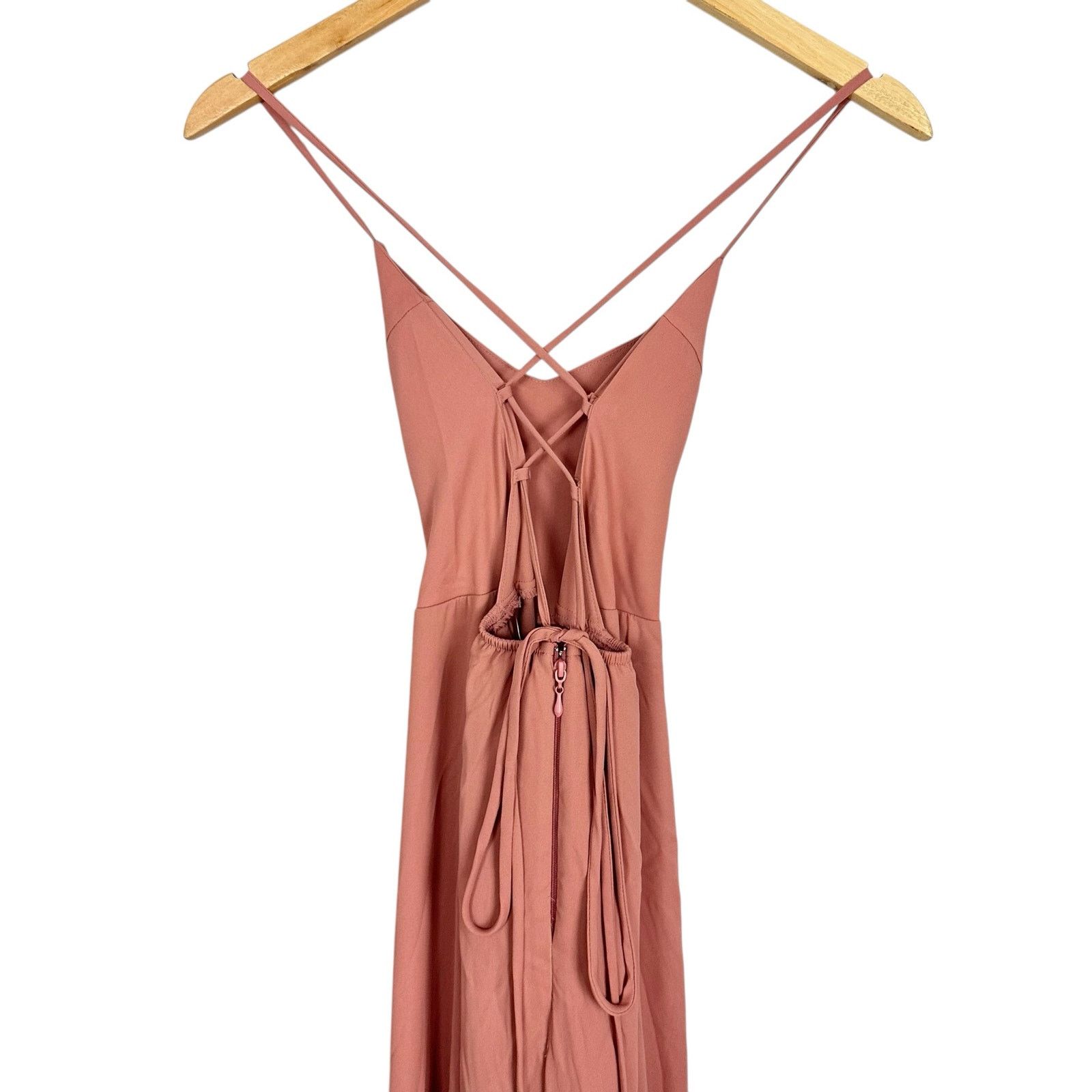 Show Me Your MuMu NWT Show Me Your Mumu Rustic Mauve Goddess Maxi Dress 2XS Size XS / US 0-2 / IT 36-38 - 7 Thumbnail