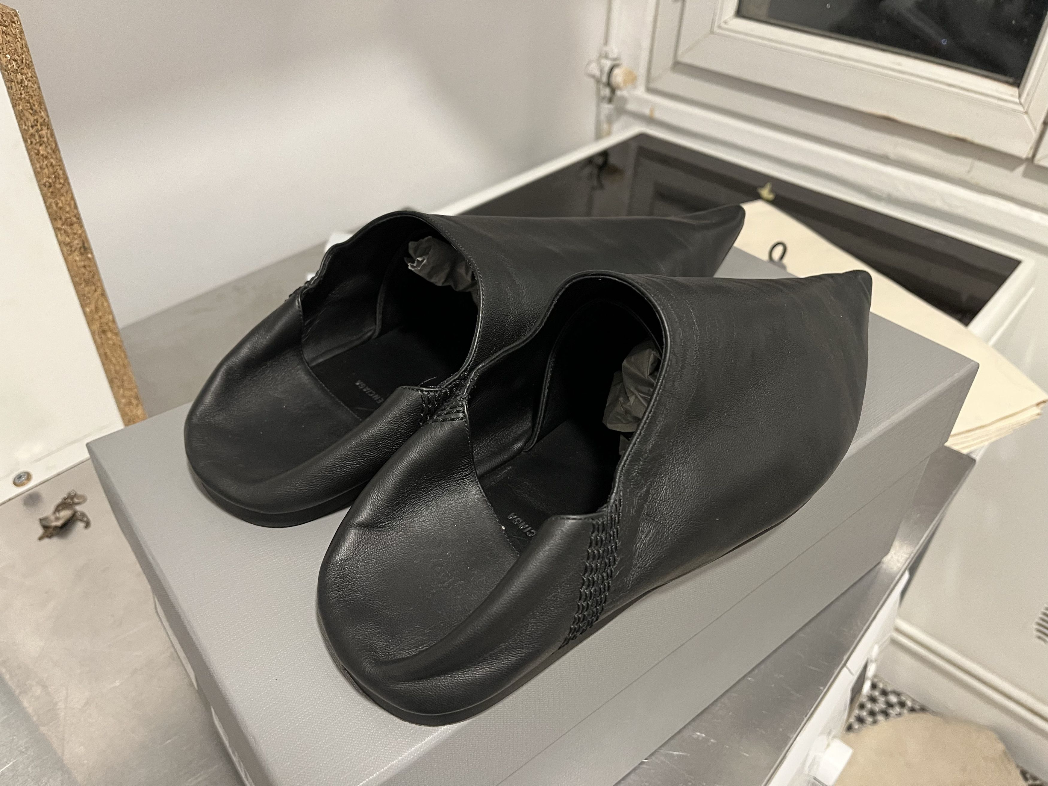 Balenciaga Balenciaga Flat Mule Black 42 Size US 9 / EU 42 - 6 Thumbnail