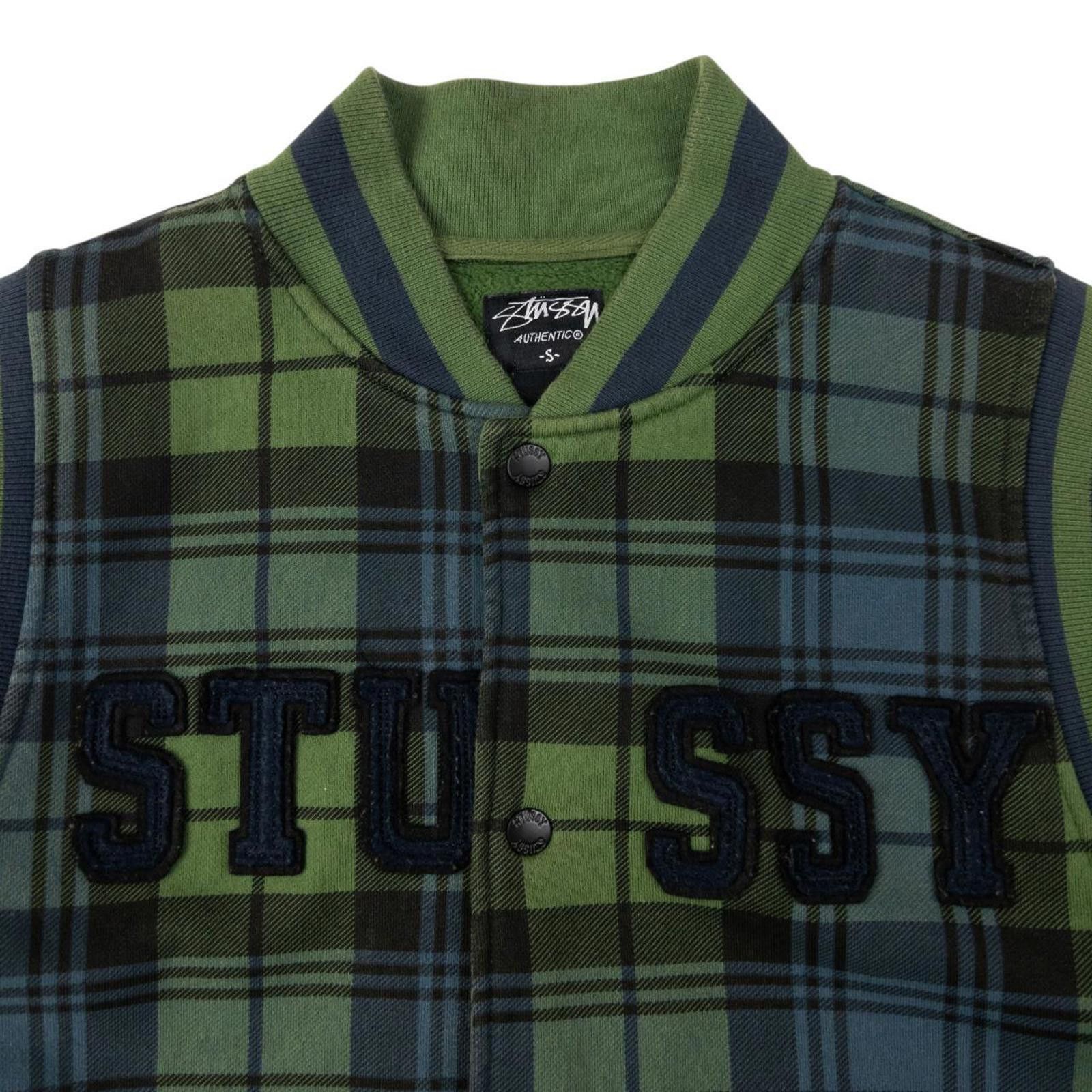 Stussy Vintage Stussy Tartan Bomber Jacket Size S Size US S / EU 44-46 / 1 - 3 Thumbnail