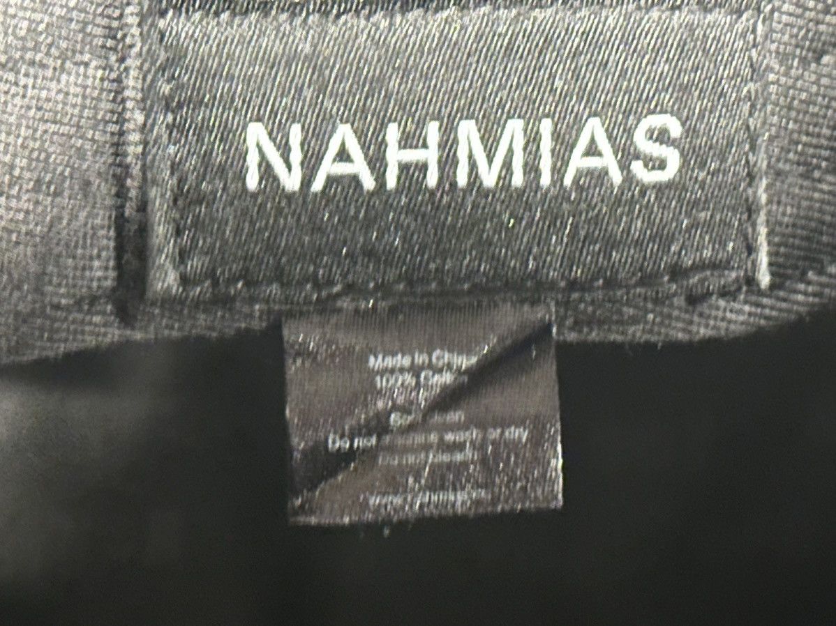 Nahmias Nahmias corduroy bucket hat with an embroidered 'N' logo. Size ONE SIZE - 5 Thumbnail