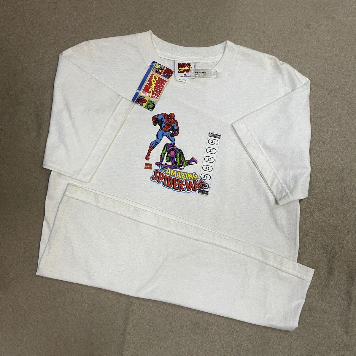 Vintage VINTAGE SPIDERMAN 2006 MARVEL COMICS MOVIE TEES Size US L / EU 52-54 / 3 - 1 Thumbnail