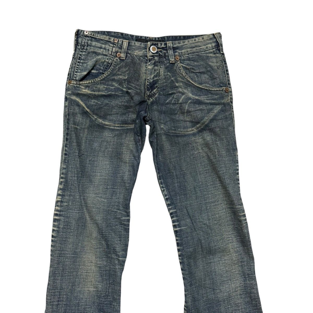 Andrew Mackenzie Andrew Mackenzie Denim Super Flare Jeans LGB Style Size US 30 / EU 46 - 3 Thumbnail