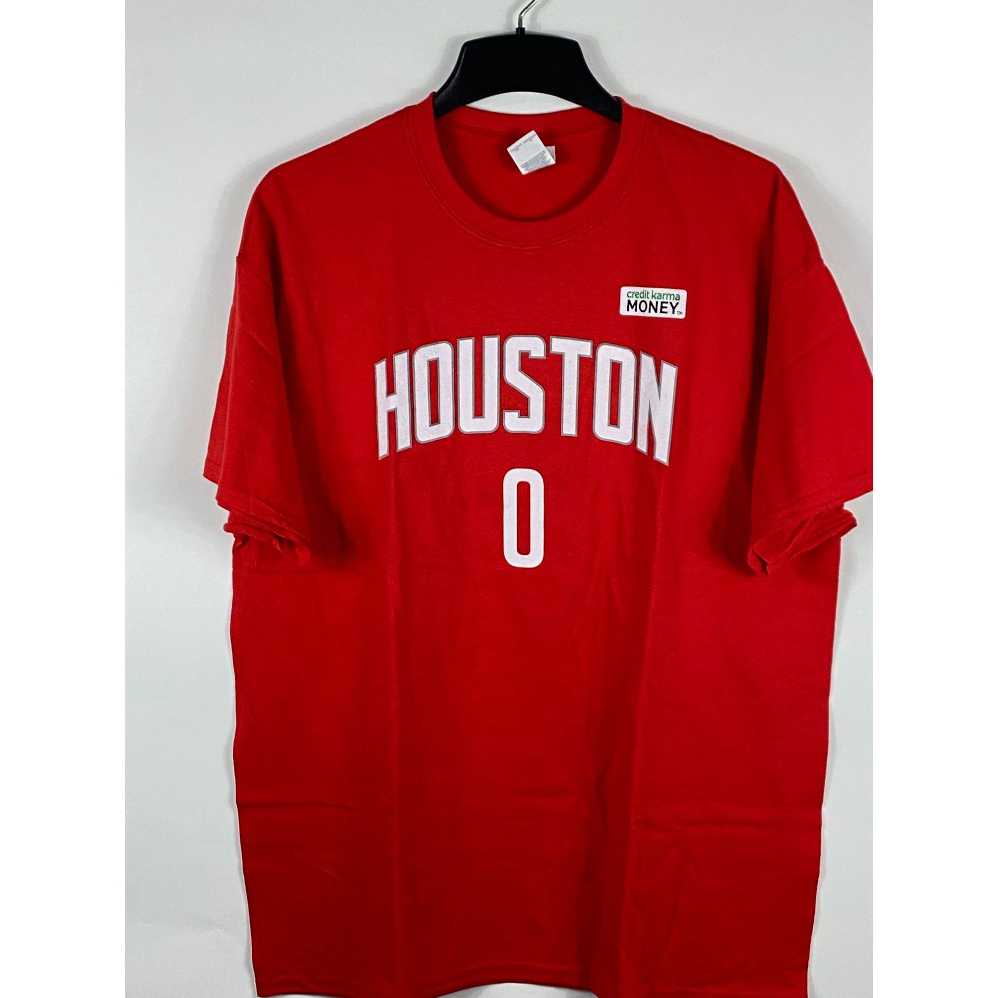 Gildan Gildan Credit Karma Money Houston Rockets Jalen Green Tee Sh Size US XL / EU 56 / 4 - 1 Thumbnail