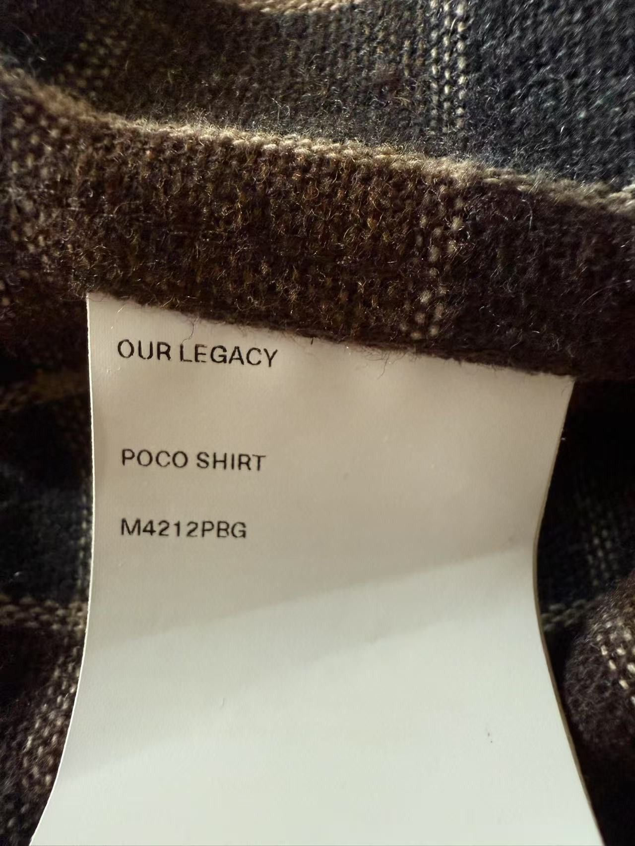 Our Legacy Our Legacy Brown Poco Shirt Size US S / EU 44-46 / 1 - 6 Thumbnail