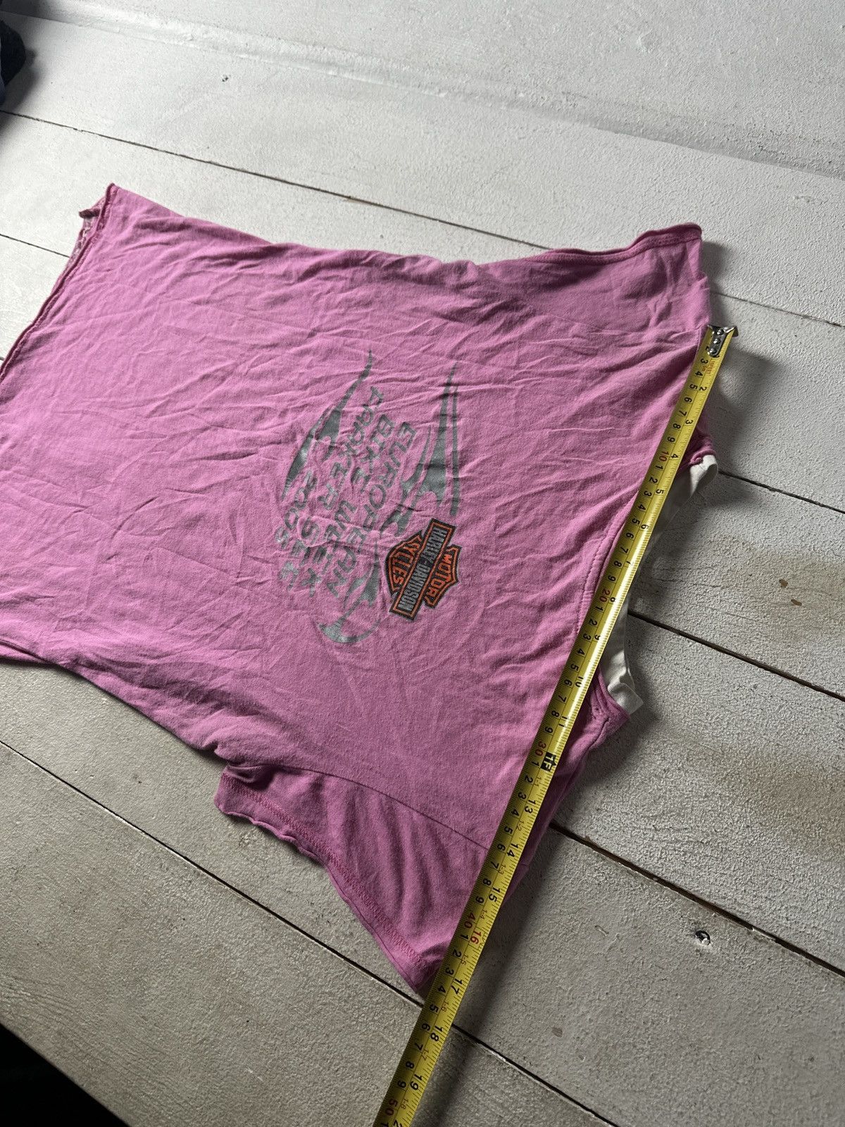 Harley Davidson 2005🚨VNTG HARLEY DAVIDSON WOMEN TEE EUROPEAN BIKE WEEK Size M / US 6-8 / IT 42-44 - 14 Thumbnail