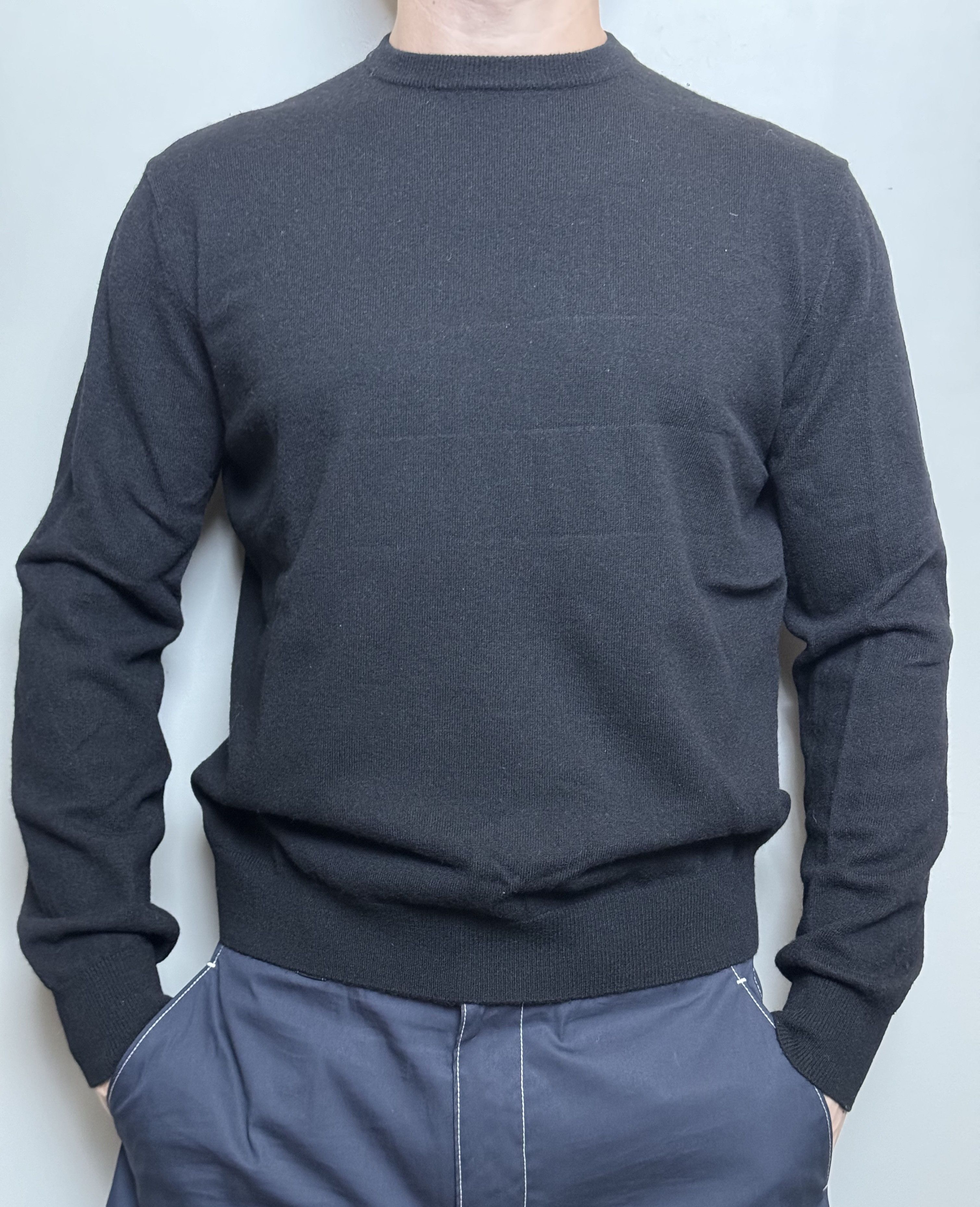 Balenciaga Balenciaga Wool Logo Sweater, Black Size US S / EU 44-46 / 1 - 3 Thumbnail