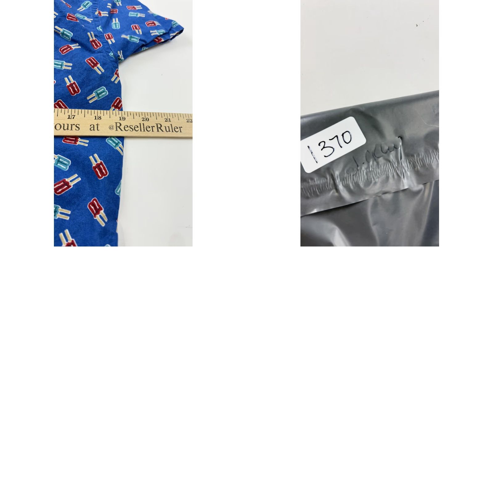 J.Crew J.Crew Shirt Mens Small Blue Popsicle Print Short Sleeve Button Front Cotton Size US S / EU 44-46 / 1 - 8 Thumbnail