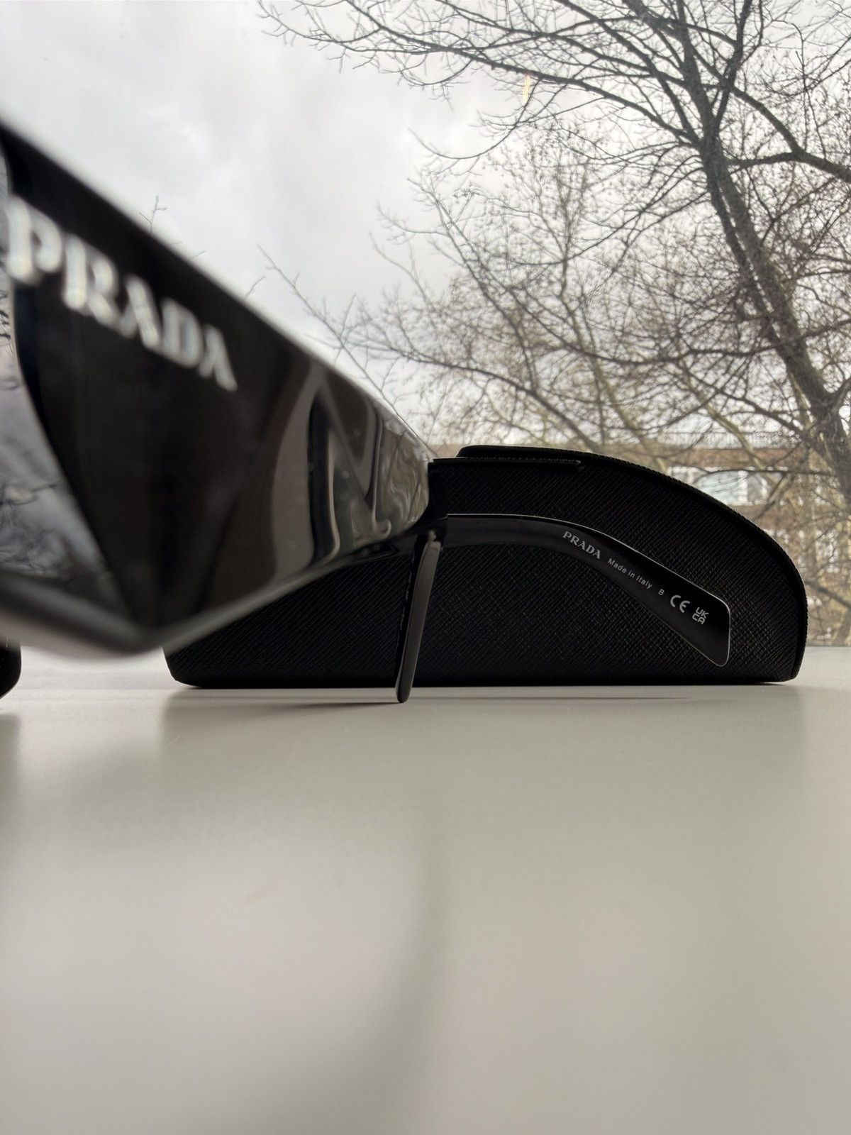 Prada Prada Symbol Sunglasses SPR27Z E16K FE70A C 054 Size ONE SIZE - 4 Thumbnail