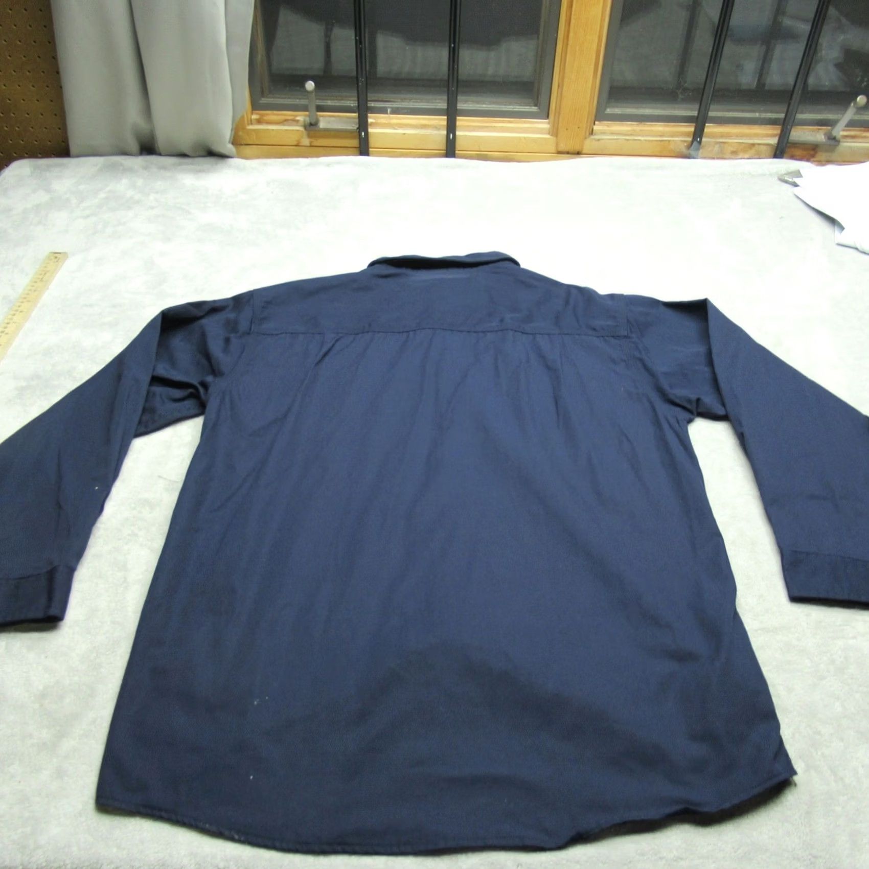 Carhartt Carhartt FR Work Shirt Mens Large Blue Flame Resistant Button Down Logo Paul A Size US L / EU 52-54 / 3 - 2 Thumbnail