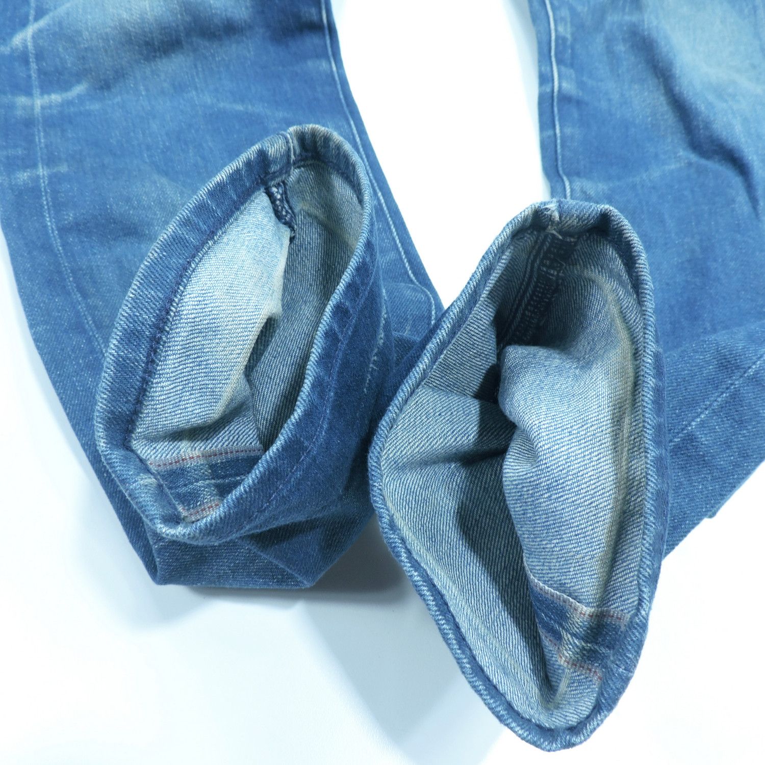 Kaihara Denim UNIQLO BY KAIHARA SLIM STRAIGHT LOW SELVEDGE DENIM Size US 29 - 19 Thumbnail