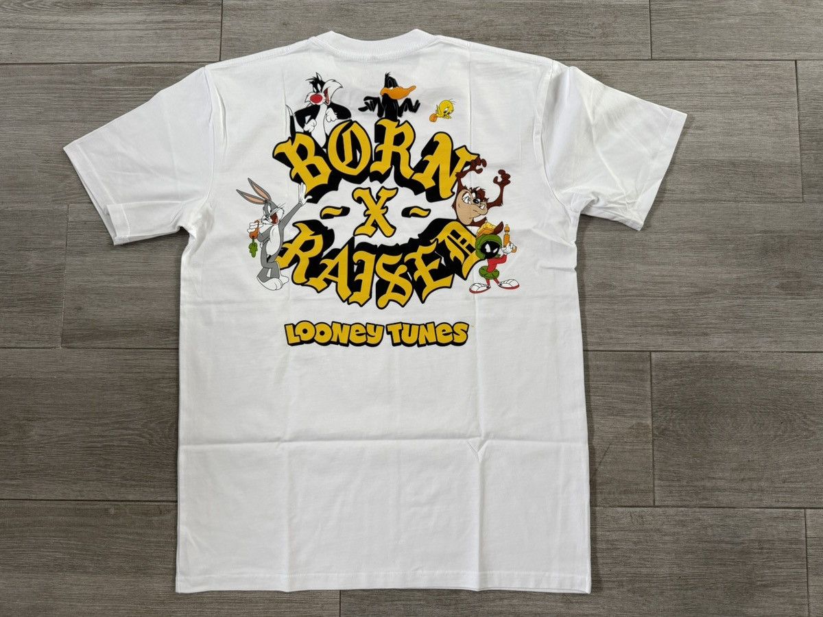 Born X Raised BORN X RAISED Looney Tunes Rocker Tee T-Shirt White Sz Large Size US L / EU 52-54 / 3 - 4 Thumbnail