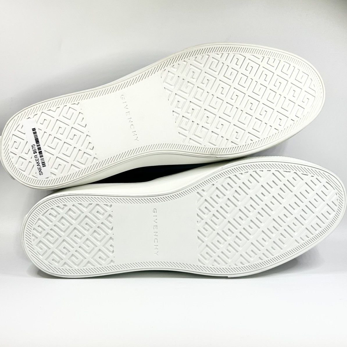 Givenchy New Givenchy City Court Leather Sneakers Black 42EU/9US Size US 9 / EU 42 - 5 Thumbnail