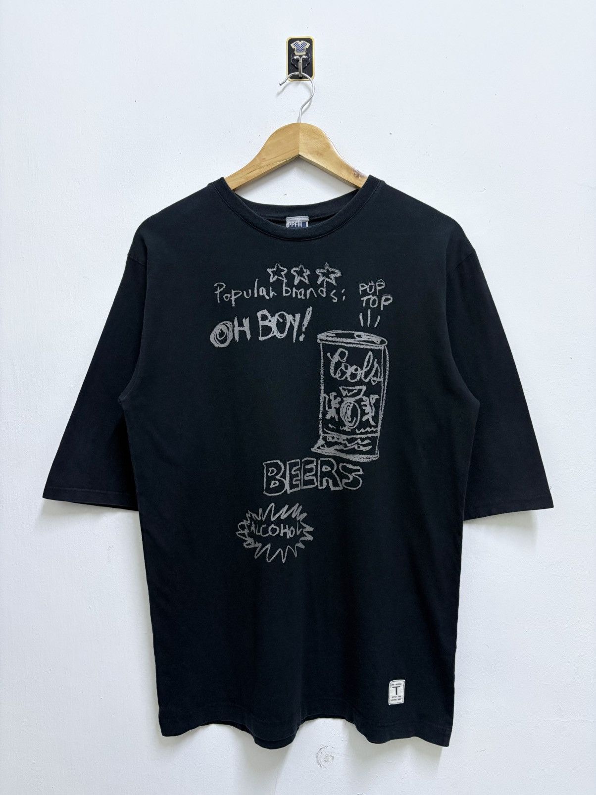 PPFM Vintage 90's PPFM Ripoff Andy Warhol Campbells Soup T-Shirt Size US M / EU 48-50 / 2 - 1 Thumbnail