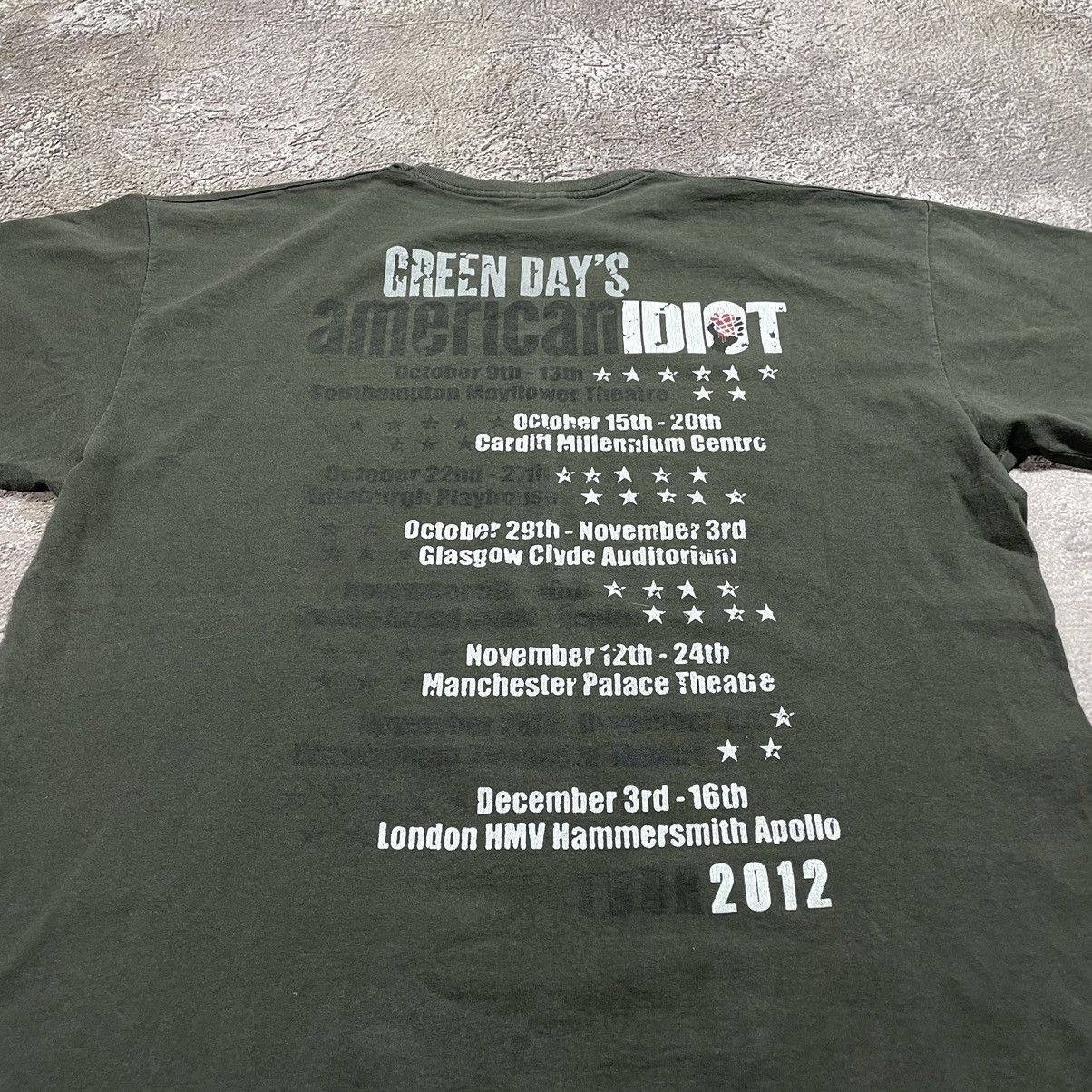 Vintage Vintage 2000s Green Day Idiot Face Graphic Tee Grunge Slim L Size US L / EU 52-54 / 3 - 6 Thumbnail