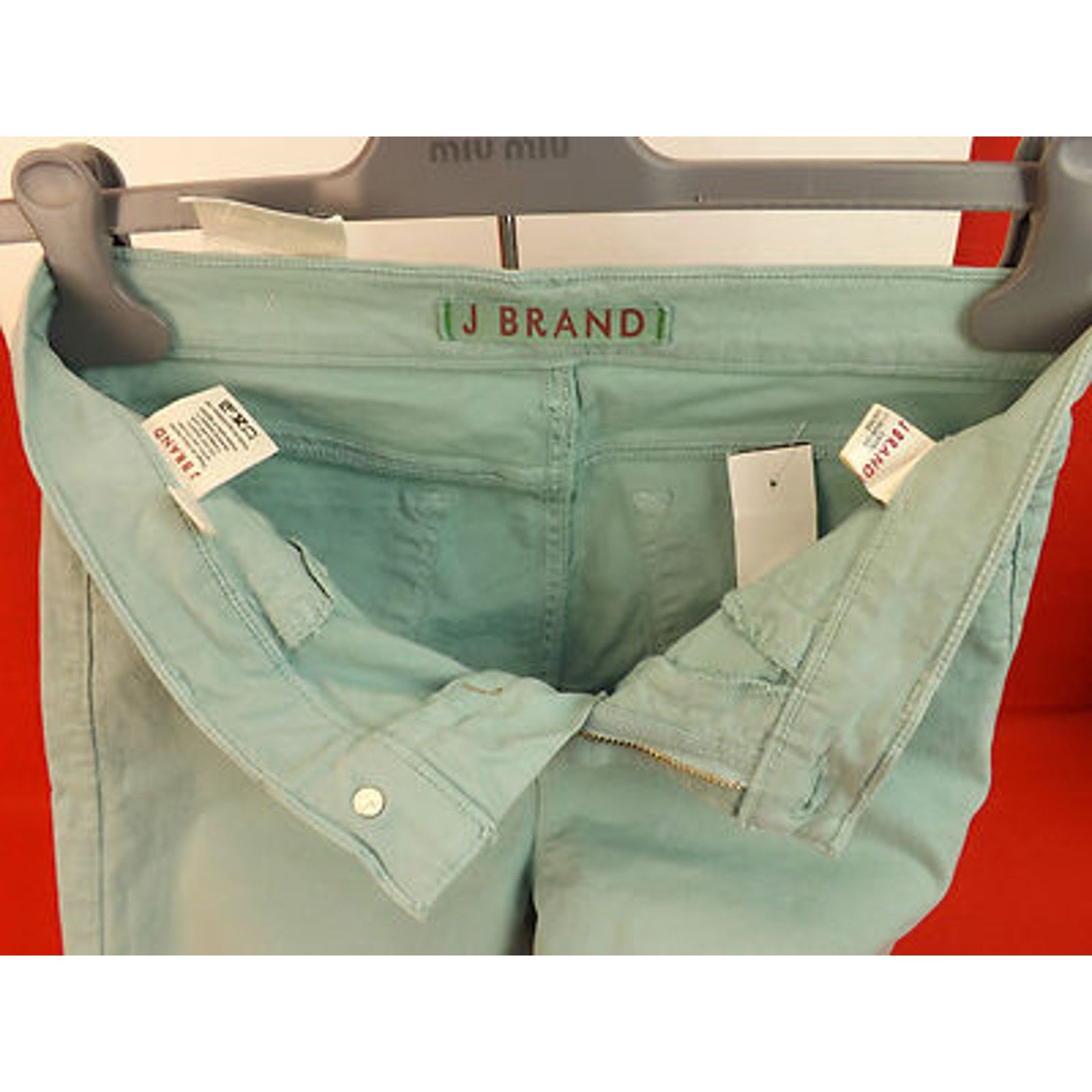 J Brand J BRAND MID RISE 11" SKINNY JUNIPER CROPPED CAPRI JEANS 25 Size 25" / US 0 / IT 36 - 8 Thumbnail