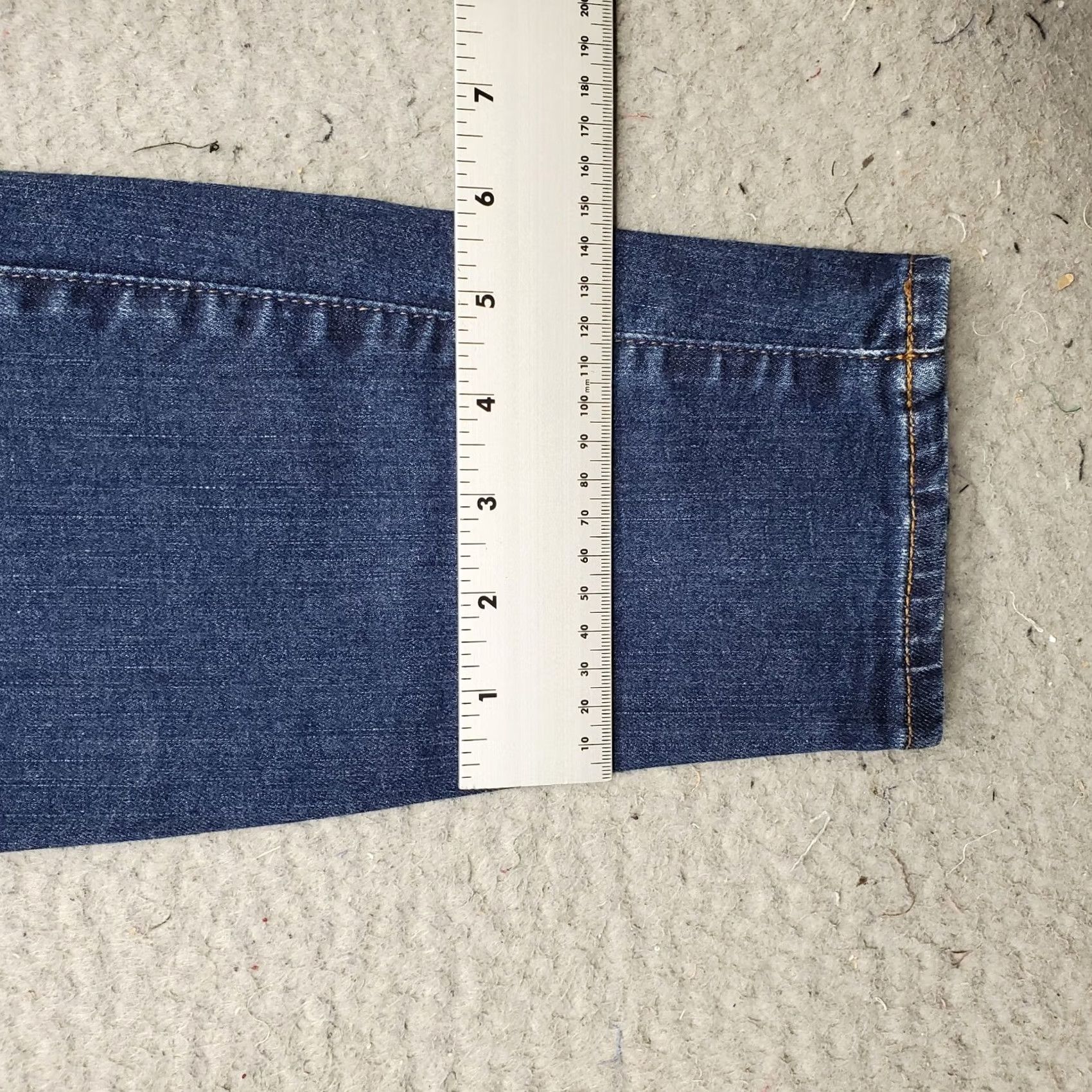J.Crew J.CREW Jeans Womens 29 Blue Toothpick Skinny Denim Stretch High-Rise Pants Size 29 Size 29" - 5 Thumbnail