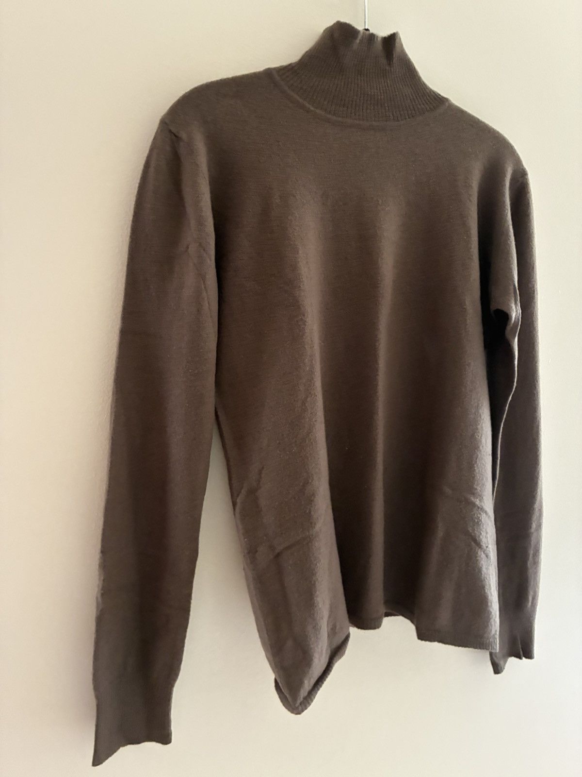 Rick Owens Rick Owens Dark Brown Crewneck Sweater Size US S / EU 44-46 / 1 - 1 Thumbnail
