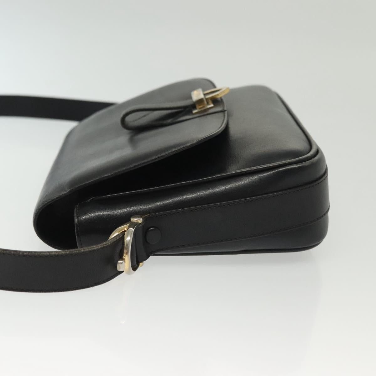 Celine CELINE Shoulder Bag Leather Navy Gold Size ONE SIZE - 6 Thumbnail