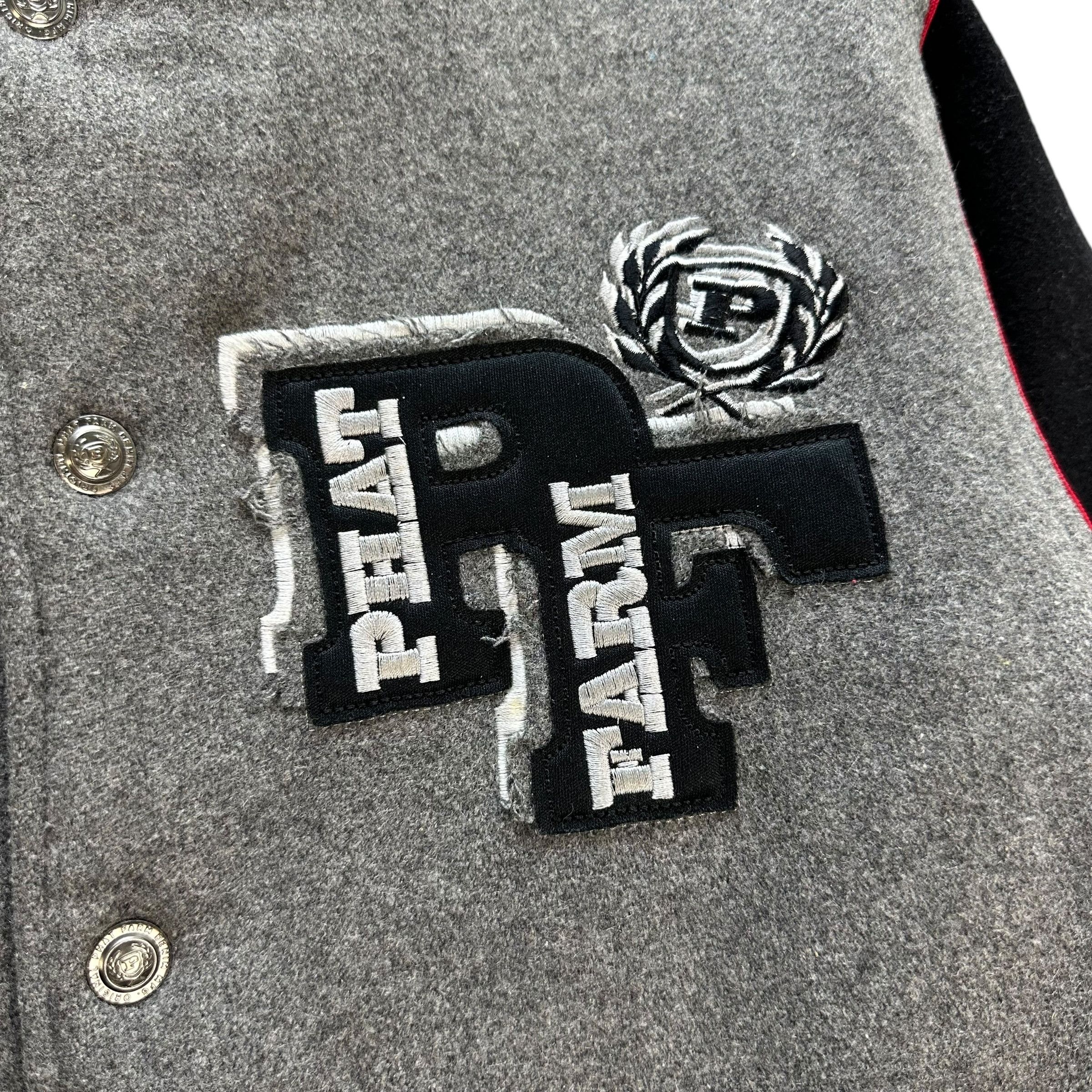 Phat Farm PHAT FARM Spellout Big Logo Wool Varsity Jacket #A53-1229 Size US M / EU 48-50 / 2 - 6 Thumbnail