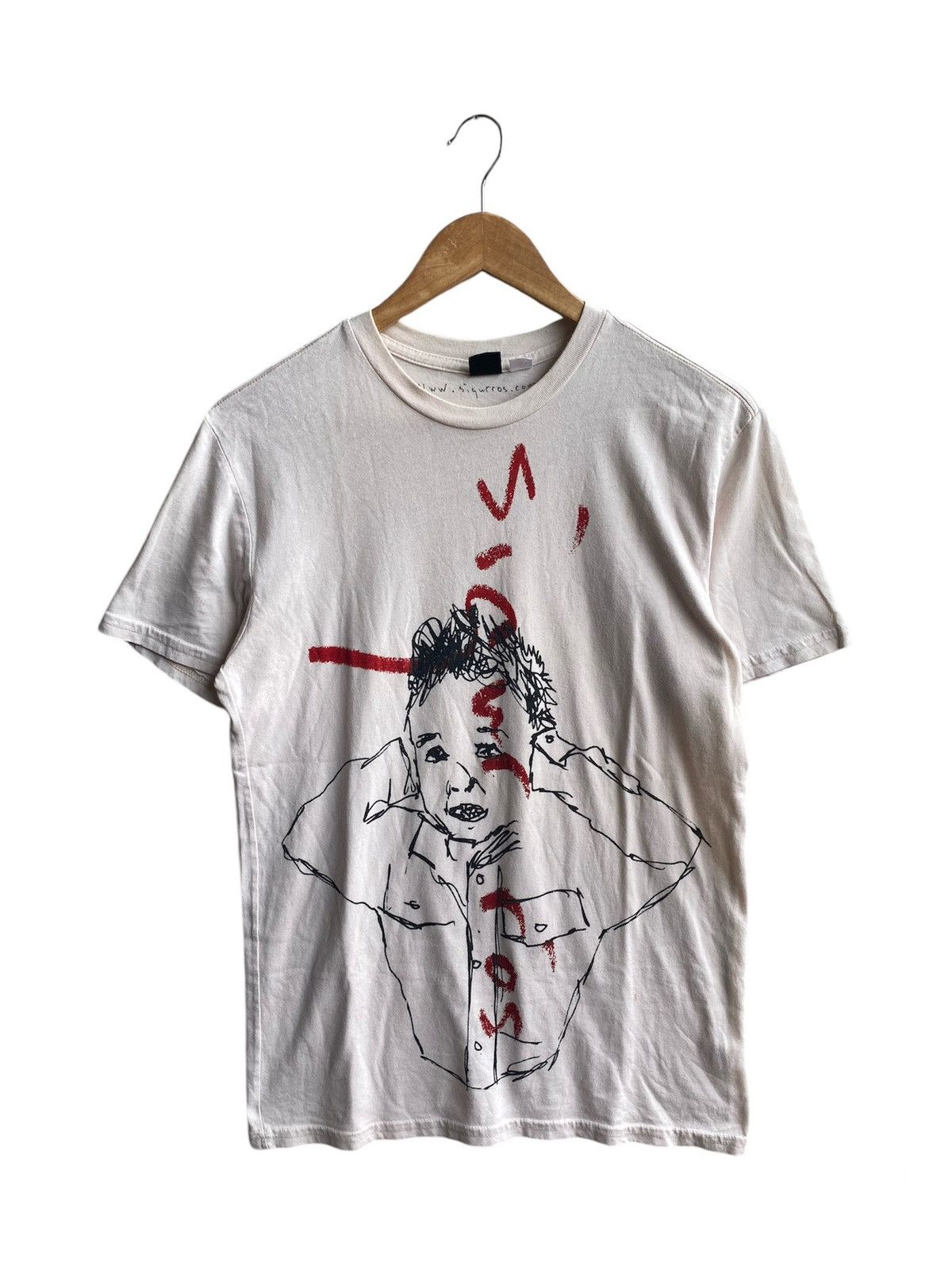 SIGUR RÓS ツアーTシャツ Sサイズ 白 SIGUR RÓS ツアーTシャツ Sサイズ 白 - メルカリ
