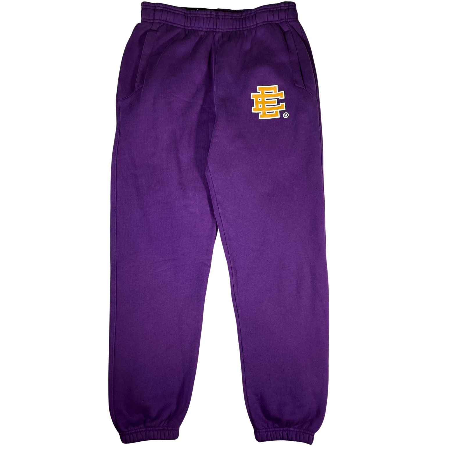 Eric Emanuel Eric Emanuel Logo Purple & Yellow Sweats Size US 34 / EU 50 - 1 Thumbnail