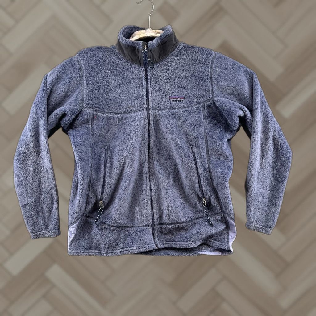 Patagonia Jacket Women's L Full Zip Fleece Reg Purple Polartec