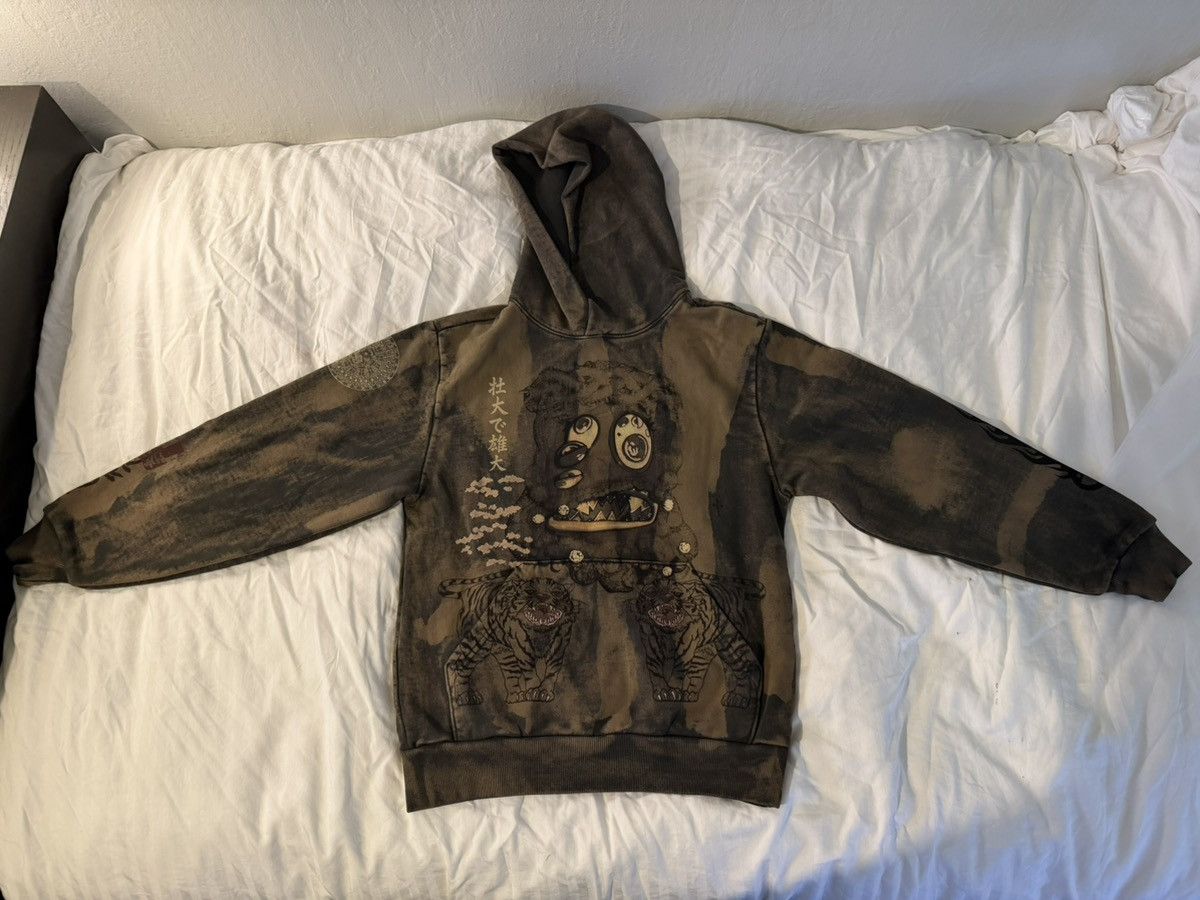 Travis Scott Travis Scott x Takashi Murakami Hollow Hoodie Size US S / EU 44-46 / 1 - 1 Thumbnail