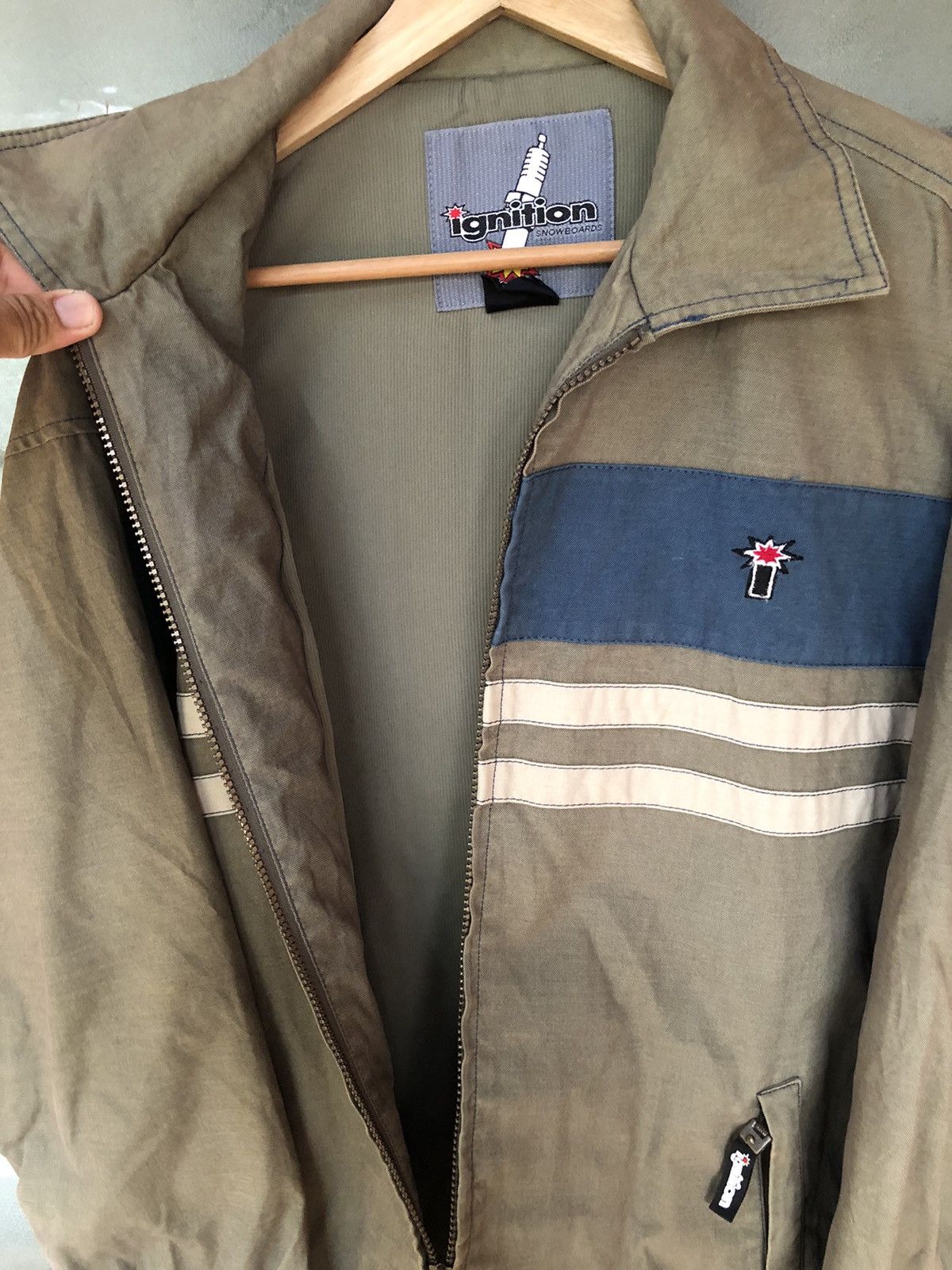 Japanese Brand Vintage Ignition Snowboard Denim Jacket Size US M / EU 48-50 / 2 - 8 Thumbnail
