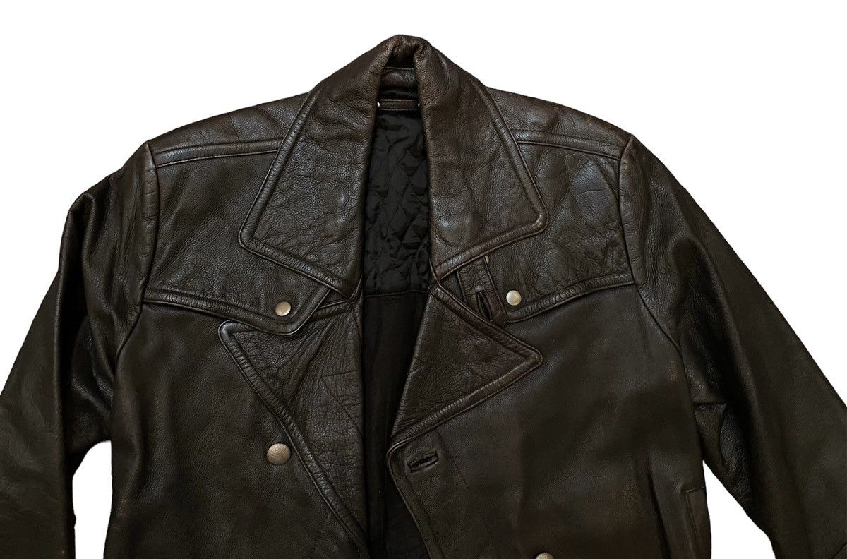 Vintage Vintage 1990s punk grunge style leather jacket Size US S / EU 44-46 / 1 - 2 Thumbnail
