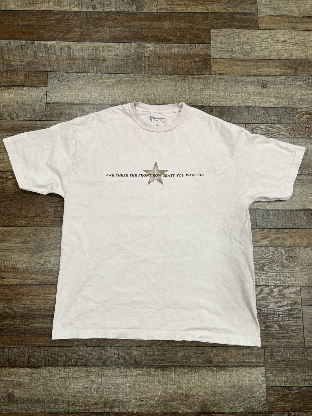 Travis Scott Travis Scott Utopia Circus Maximus Tour Star Tee Pink XL Size US XL / EU 56 / 4 - 1 Thumbnail