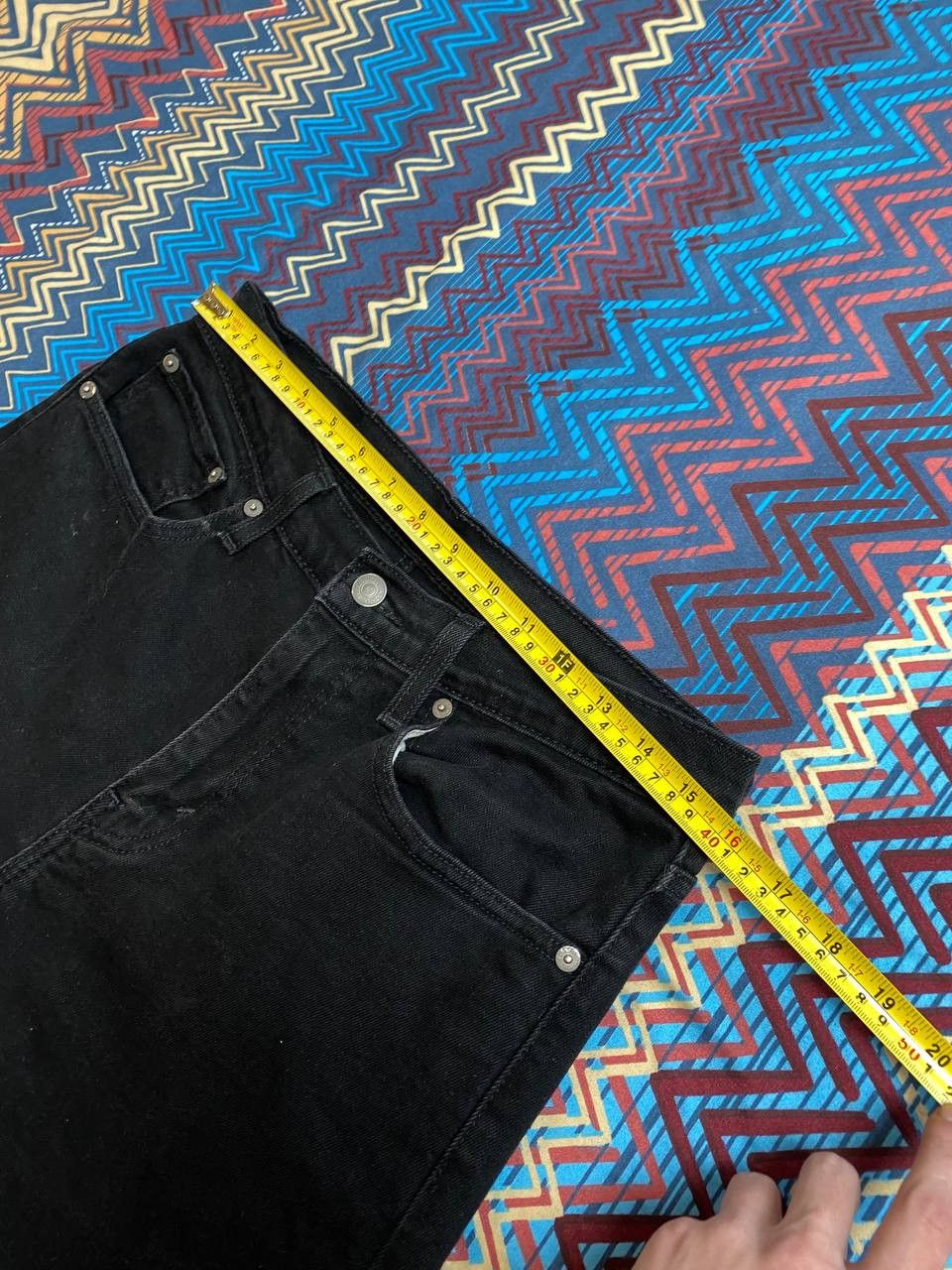 Levi's × Vintage Crazy Levis 512 Faded Washed Denim Jeans Grunge Skater Size US 32 / EU 48 - 13 Thumbnail