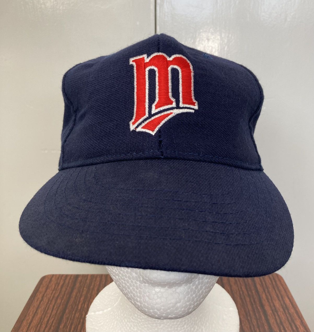 MLB × Twins × Vintage MINNESOTA TWINS PRO YOUTH EDS WEST SNAPBACK HAT MLB BASEBALL Size ONE SIZE - 1 Thumbnail