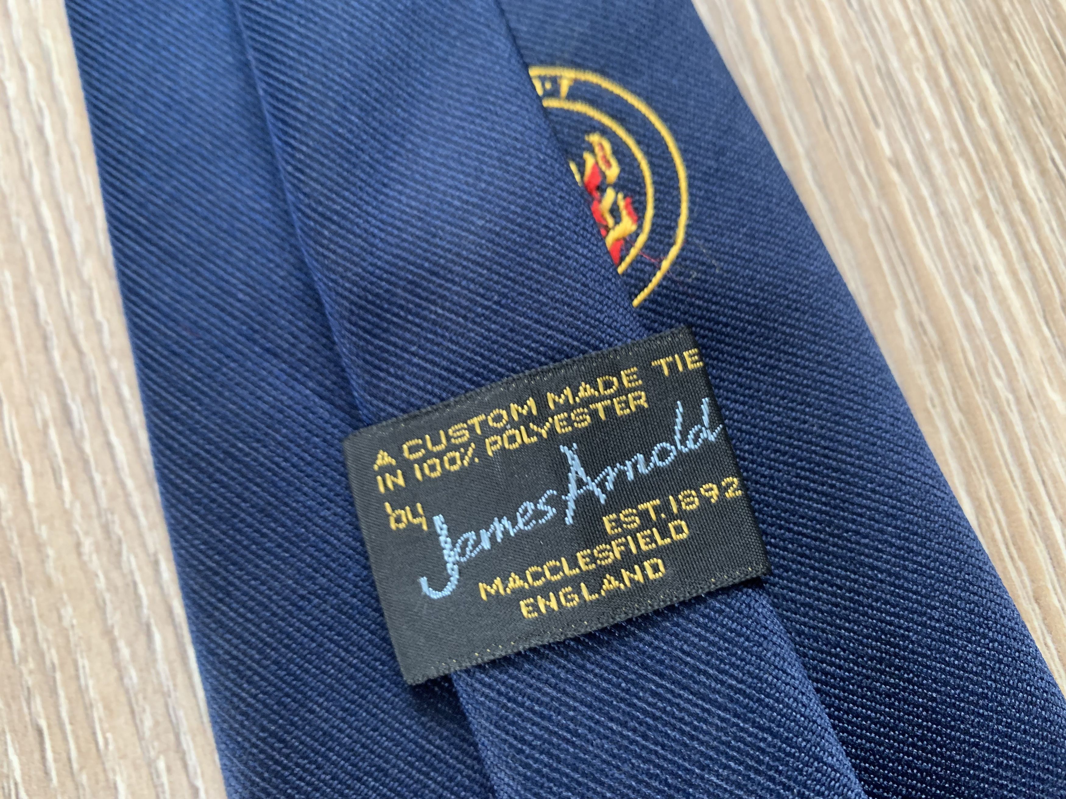 Other James Arnold Classic Blue Tie Size ONE SIZE - 7 Thumbnail