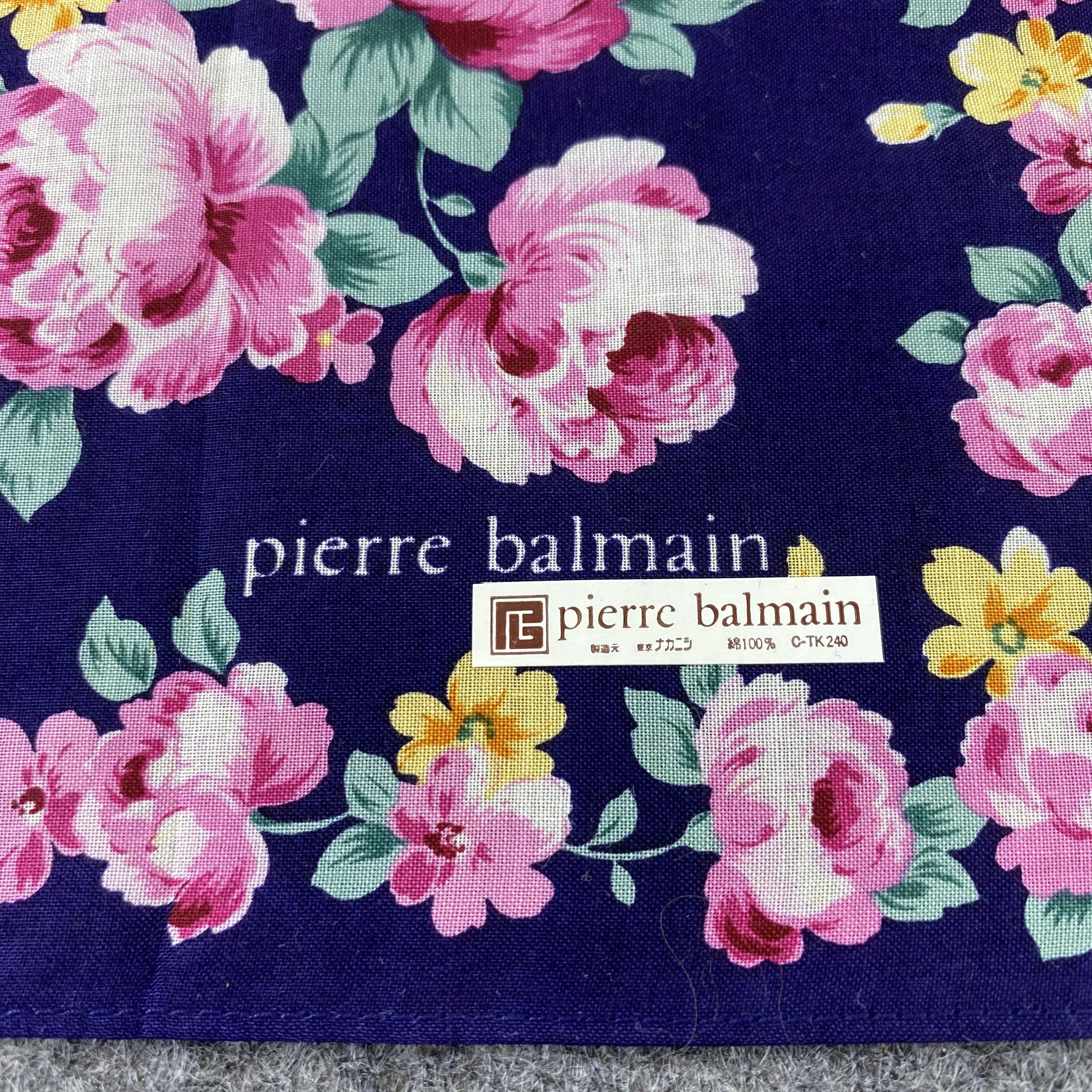 Pierre Balmain Pierre Balmain Handkerchief / Bandana / Neckerchief-B1381 Size ONE SIZE - 7 Thumbnail