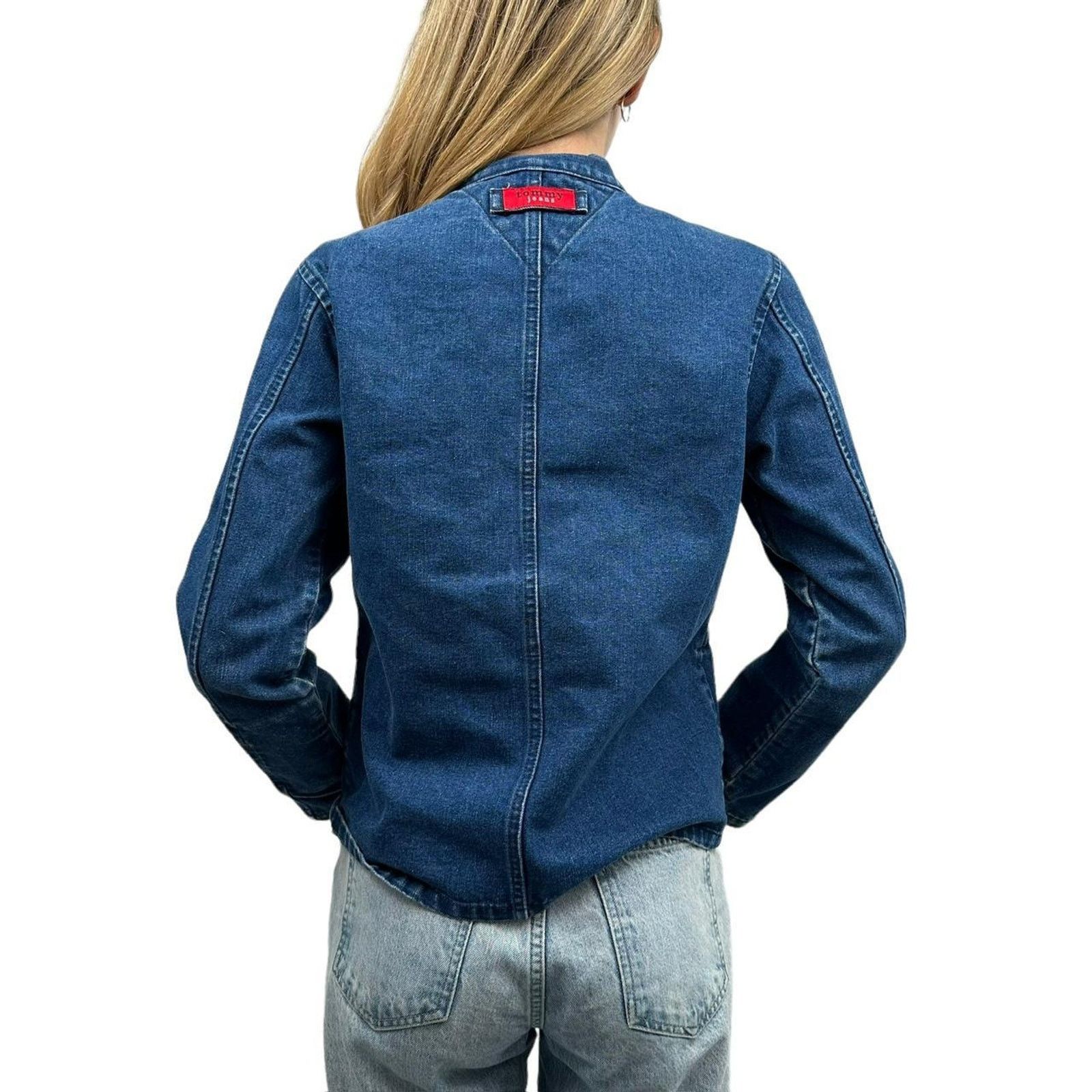 Tommy Hilfiger Vintage denim tommy hilfiger jean jacket Size L / US 10 / IT 46 - 3 Thumbnail