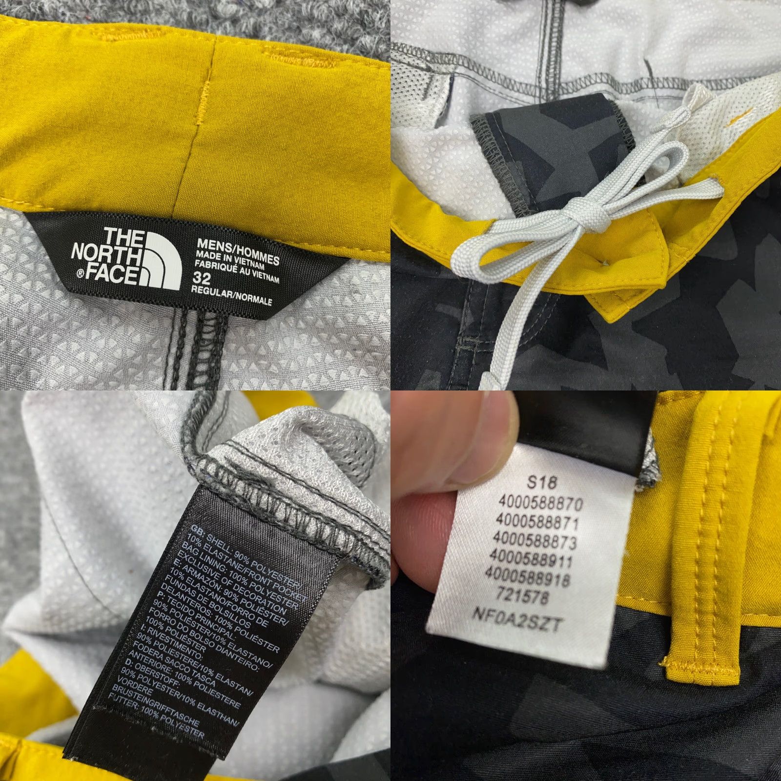 The North Face The North Face Mens Shorts Size 32 Grey Camo Hiking Swim Trail Board Stretch Size US 32 / EU 48 - 8 Thumbnail