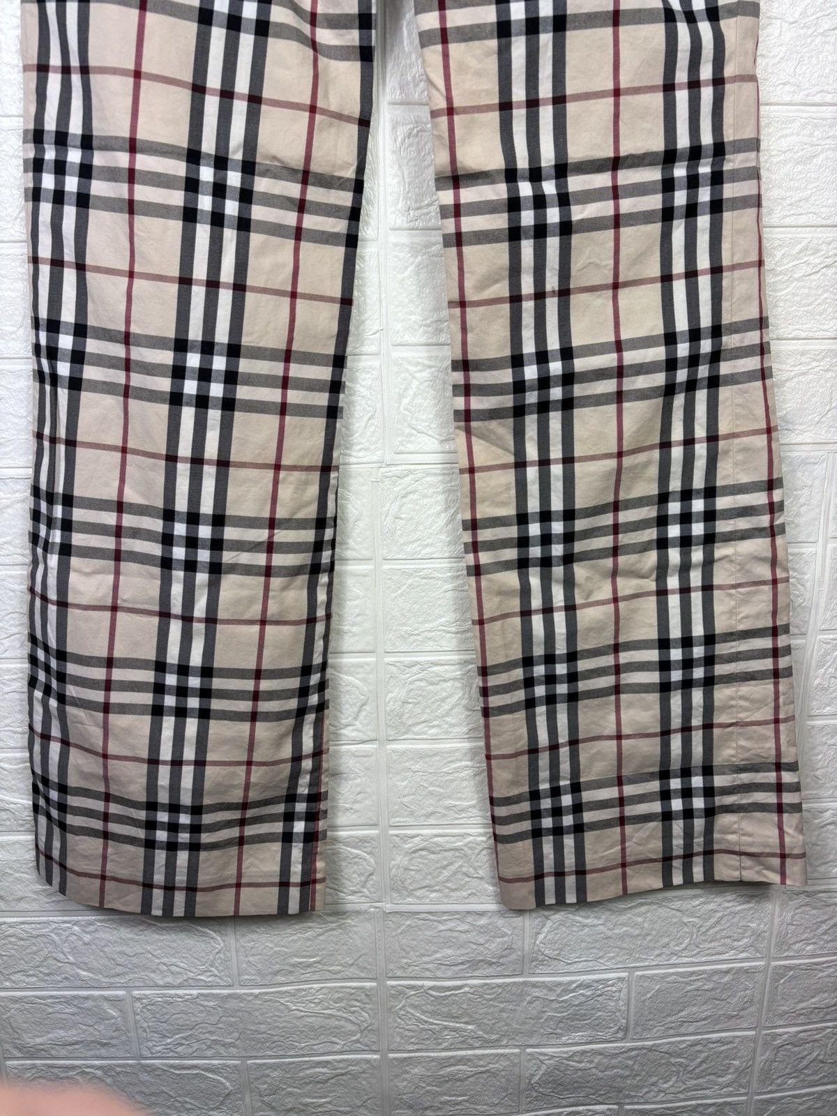 Burberry Burberry Nova Check Pants Made in France Men Size S Size US 31 - 10 Thumbnail