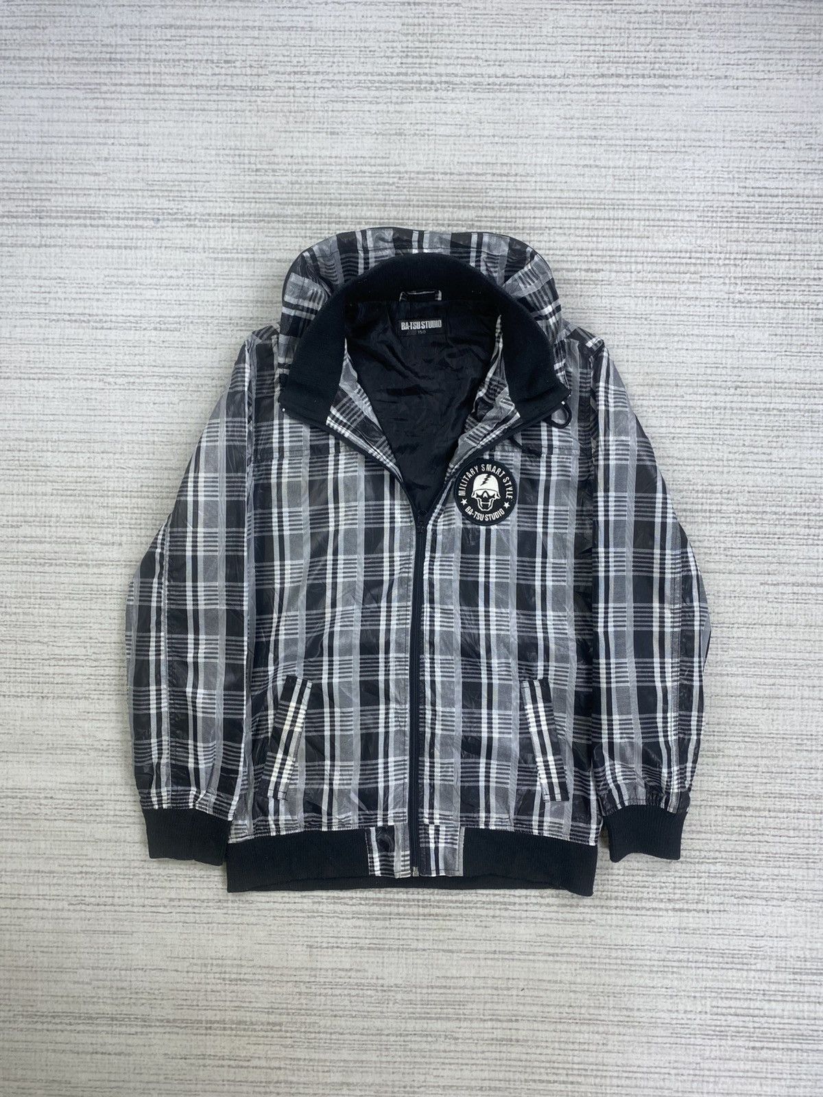 Japanese Brand × Vintage Vintage Ba-Tsu Studio Military Style Hidden Hoodie Jacket Size US M / EU 48-50 / 2 - 7 Thumbnail