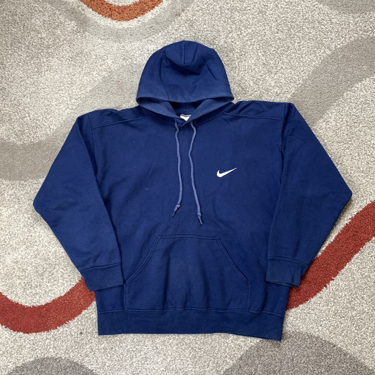 Nike NIKE Y2K Mini Swoosh Logo Vintage Sweater Hoodies Size US M / EU 48-50 / 2 - 1 Thumbnail