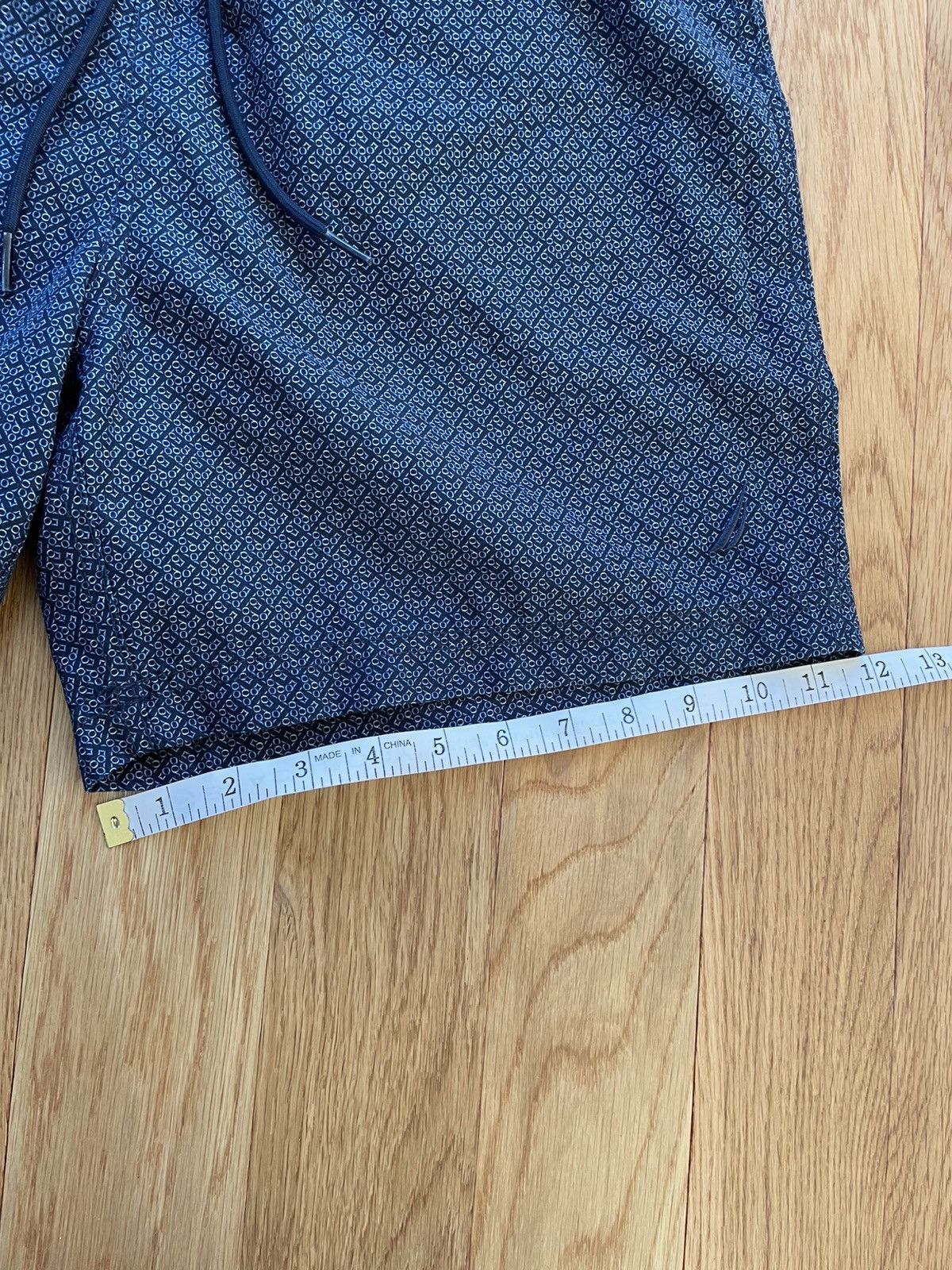 Nautica Nautica Abstract Navy Blue Swim Shorts Trunks Medium Size US 32 / EU 48 - 8 Thumbnail