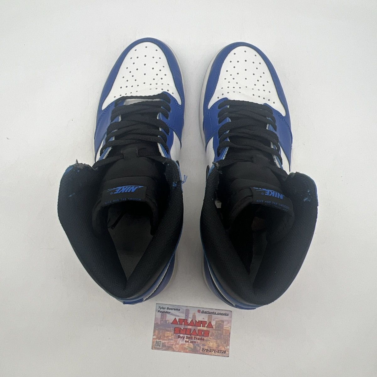 Nike Air Jordan 1 high game royal Size US 12 / EU 45 - 6 Thumbnail