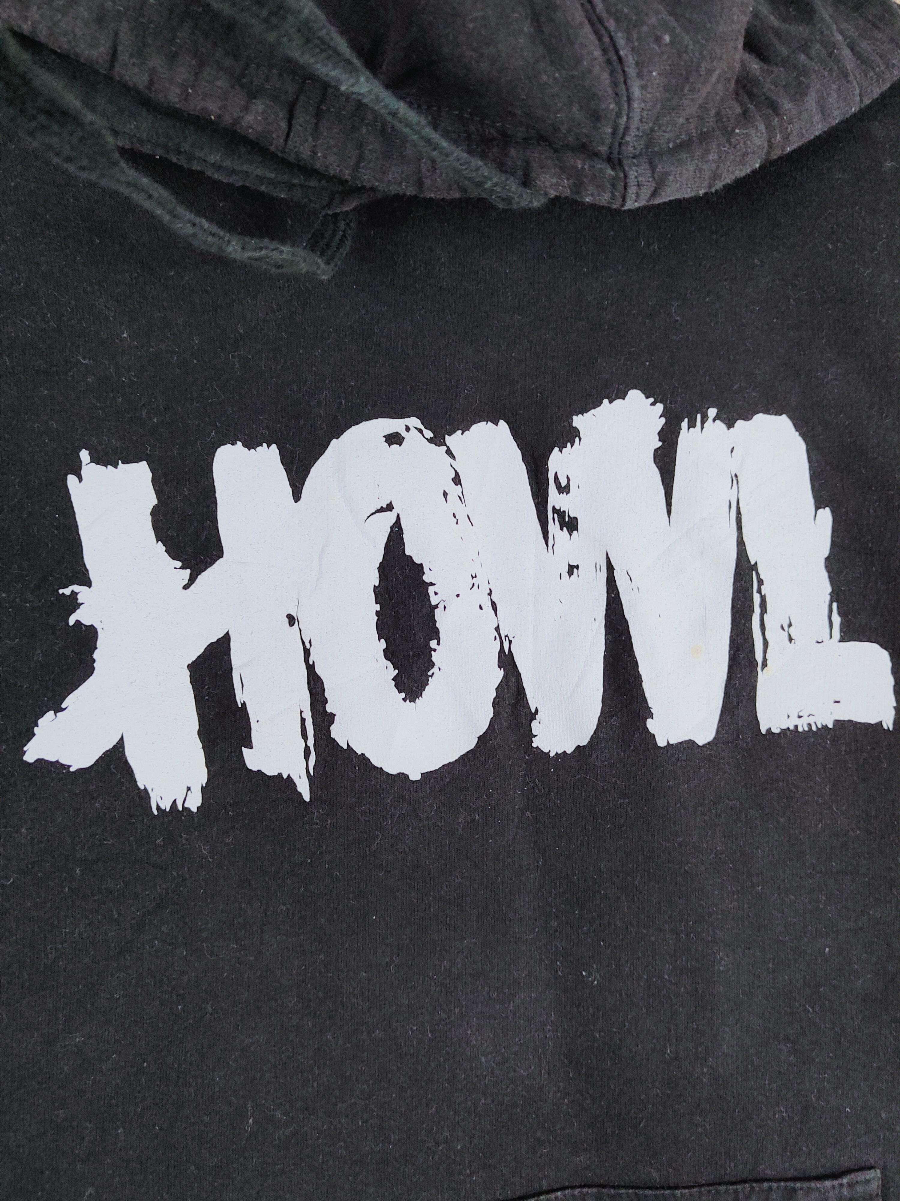 Japanese Brand × Vintage HOWL Black Vintage FADED Hoodie Sweatshirts Size US S / EU 44-46 / 1 - 2 Thumbnail