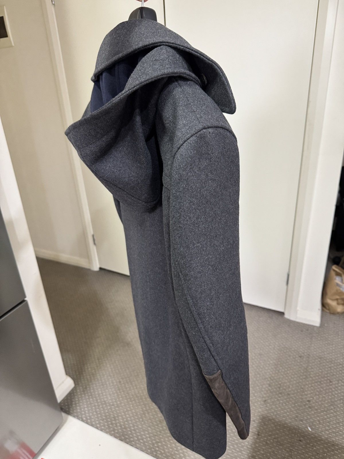 Gucci Firenze Men’s Military Coat Grey 50 268604 Z5104 Size US M / EU 48-50 / 2 - 2 Thumbnail