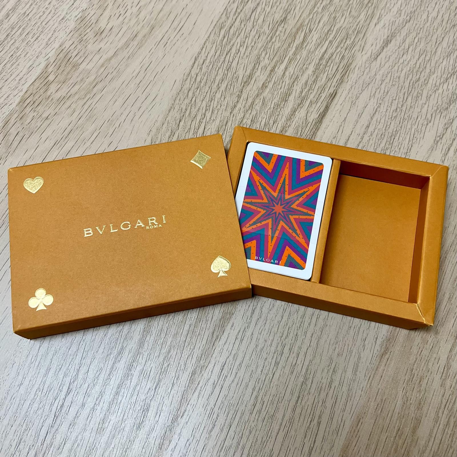 Vintage BVLGARI Playing Cards