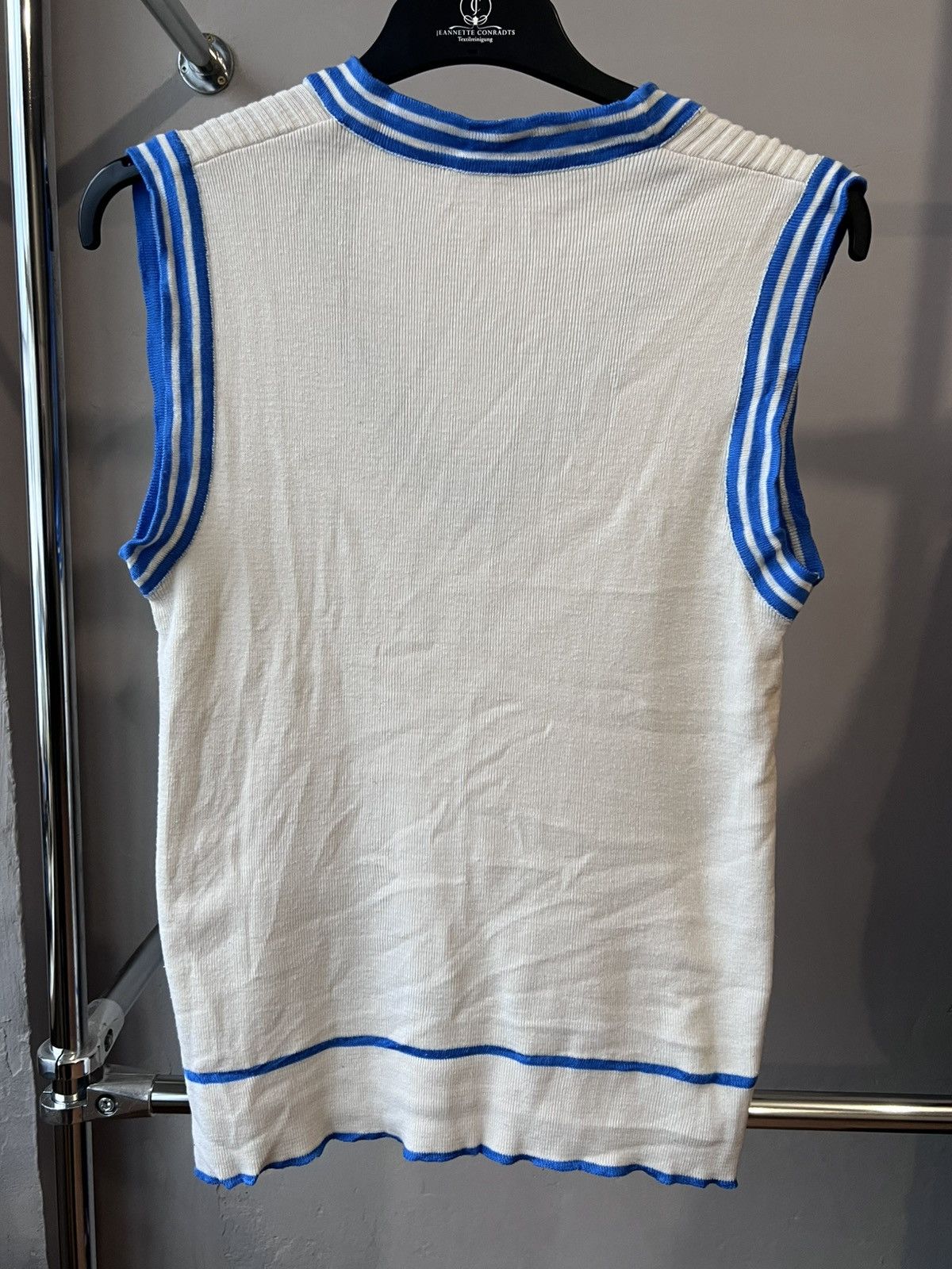 Adidas Vintage Adidas West Germany Vest Cotton Men’s White Size S Size US S / EU 44-46 / 1 - 3 Thumbnail
